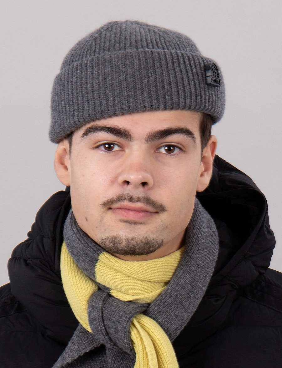 Sätila of Sweden - Fisherman beanie - kootud mütsid - grey melange - 0