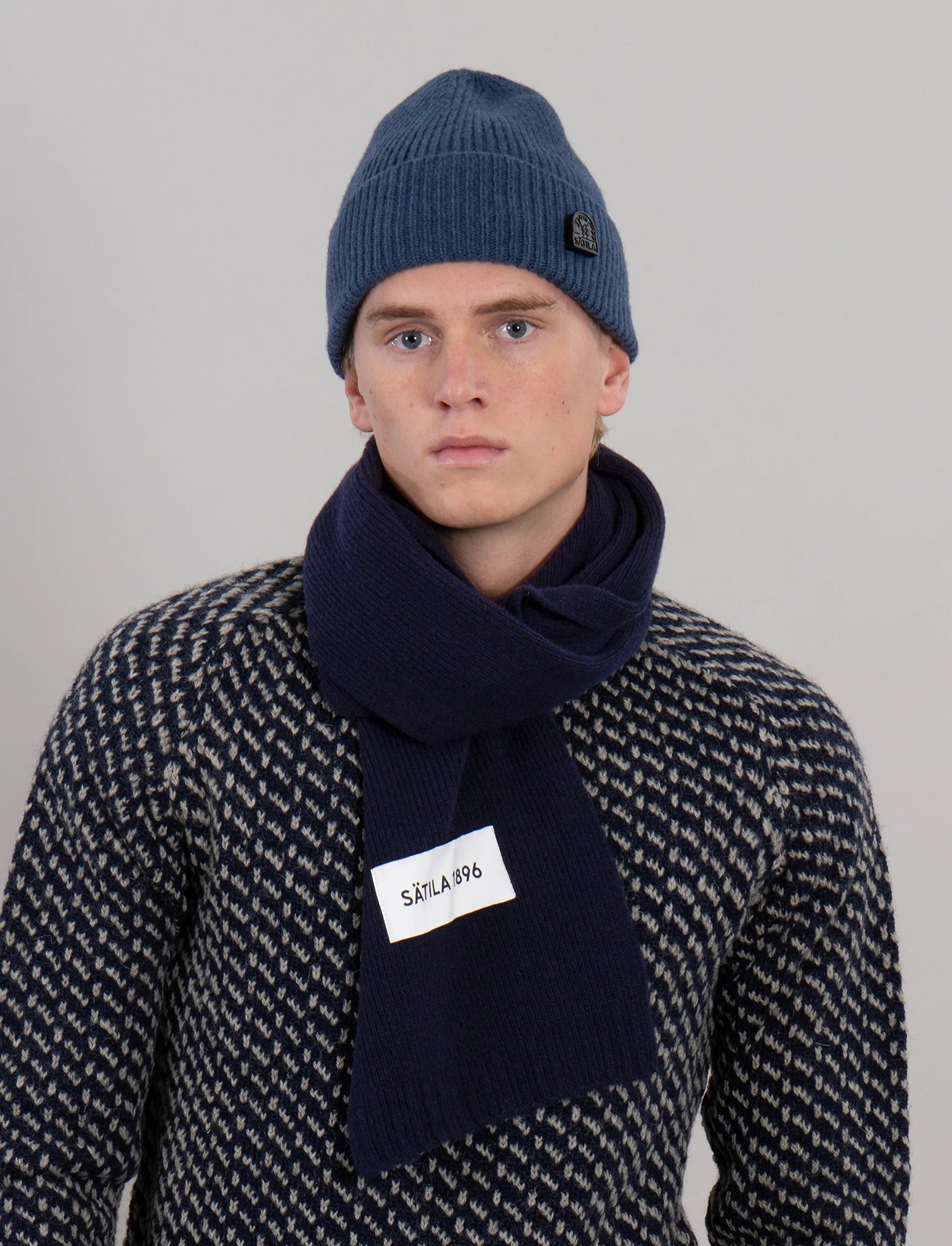 Sätila of Sweden - Elis scarf - accessoires - dark blue - 0