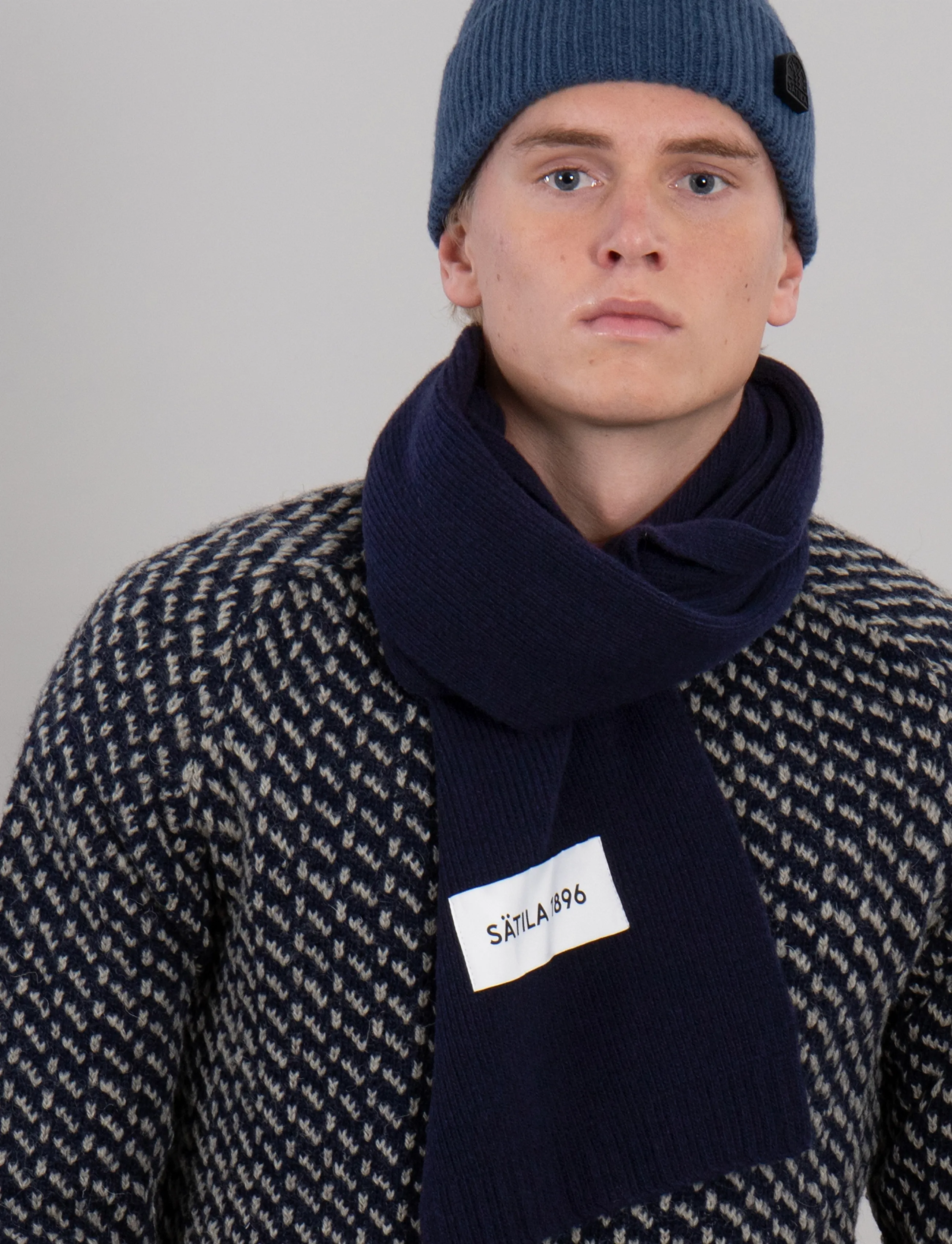 Sätila of Sweden - Elis scarf - accessoires - dark blue - 4