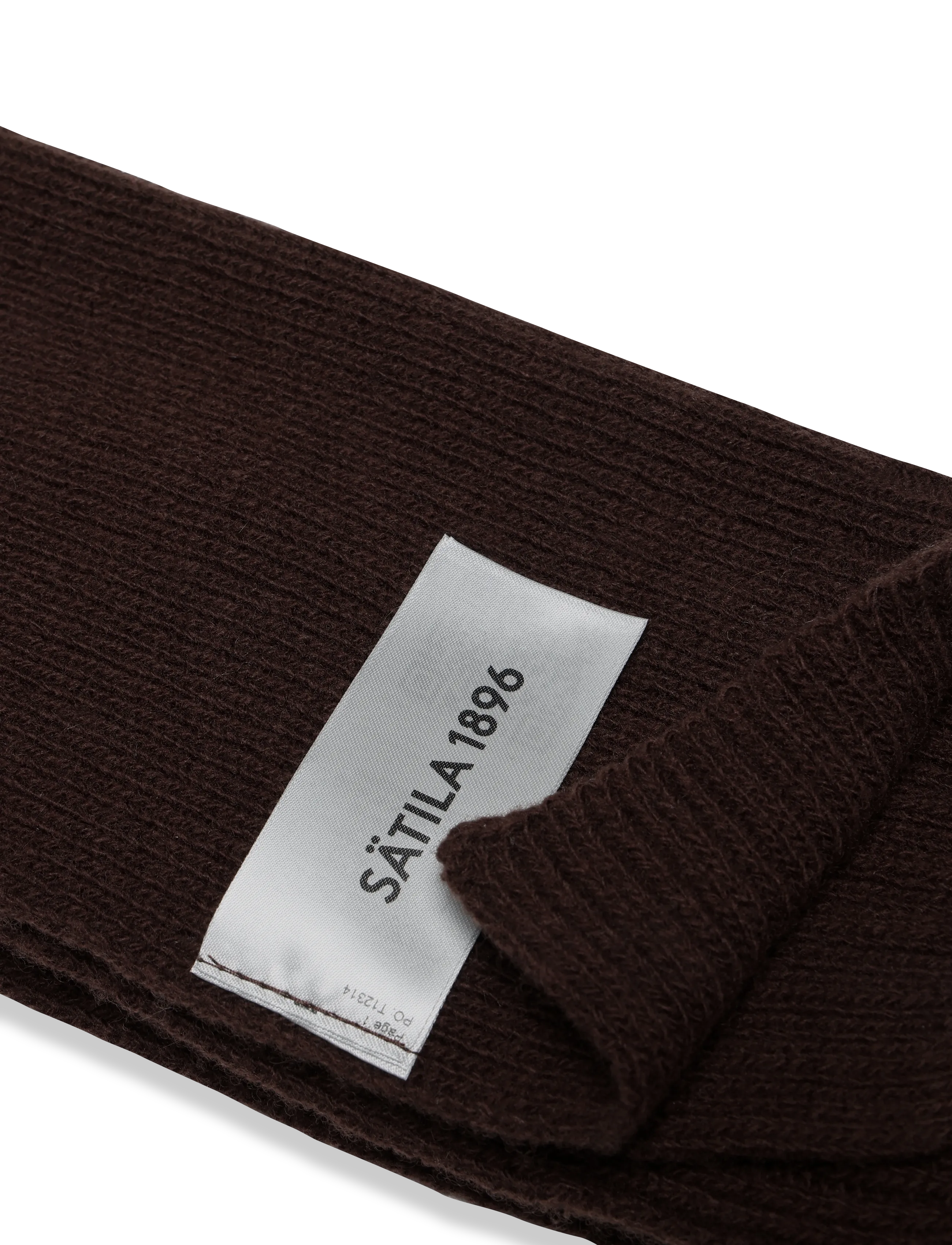 Sätila of Sweden - Elis scarf - dark brown - 1