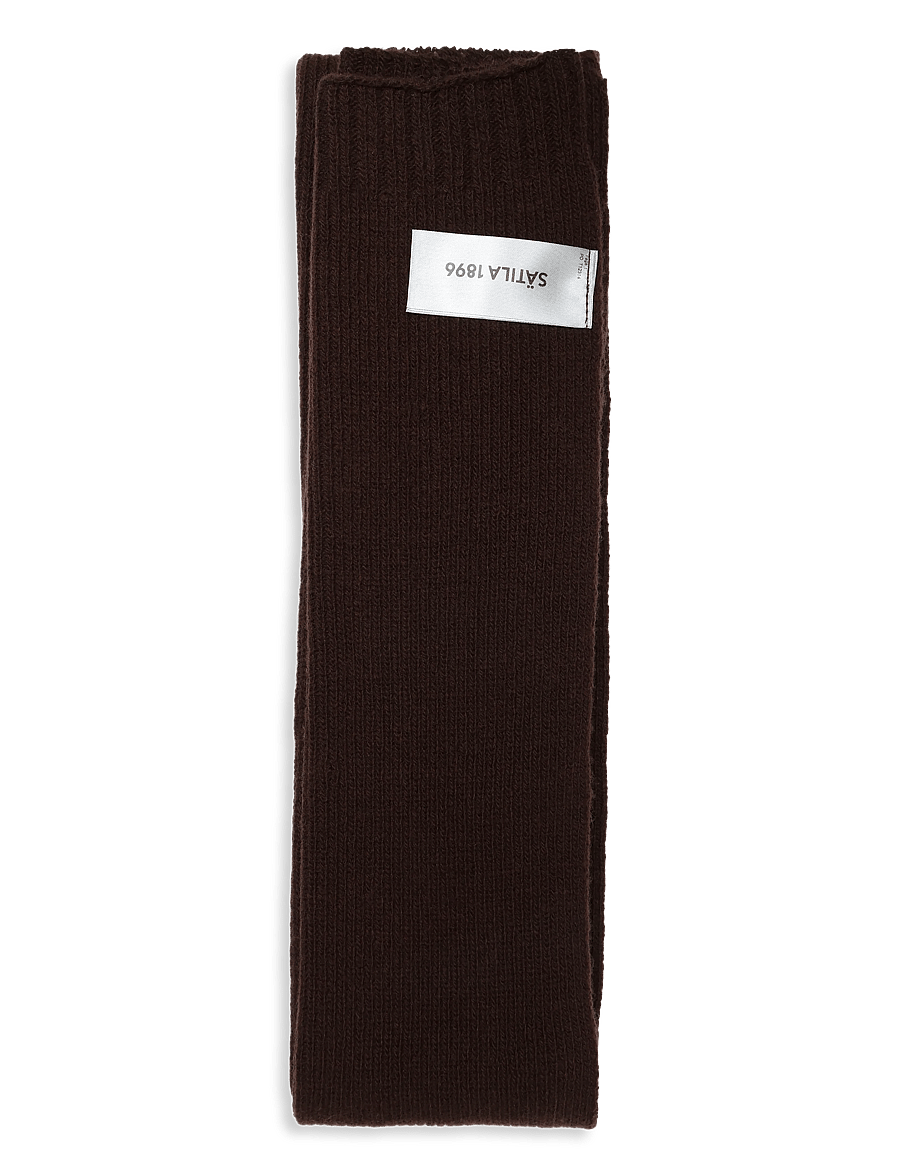 Sätila of Sweden - Elis scarf - talvesallid - dark brown - 2