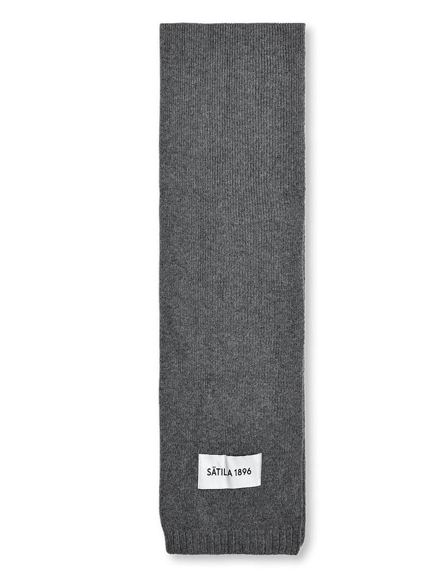 Sätila of Sweden - Elis scarf - talvesallid - grey melange - 0