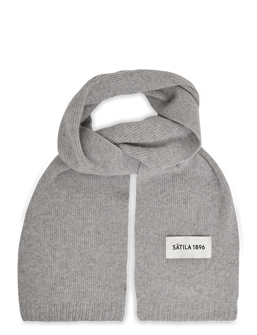 Sätila of Sweden - Elis scarf - talvesallid - lt grey melange - 0