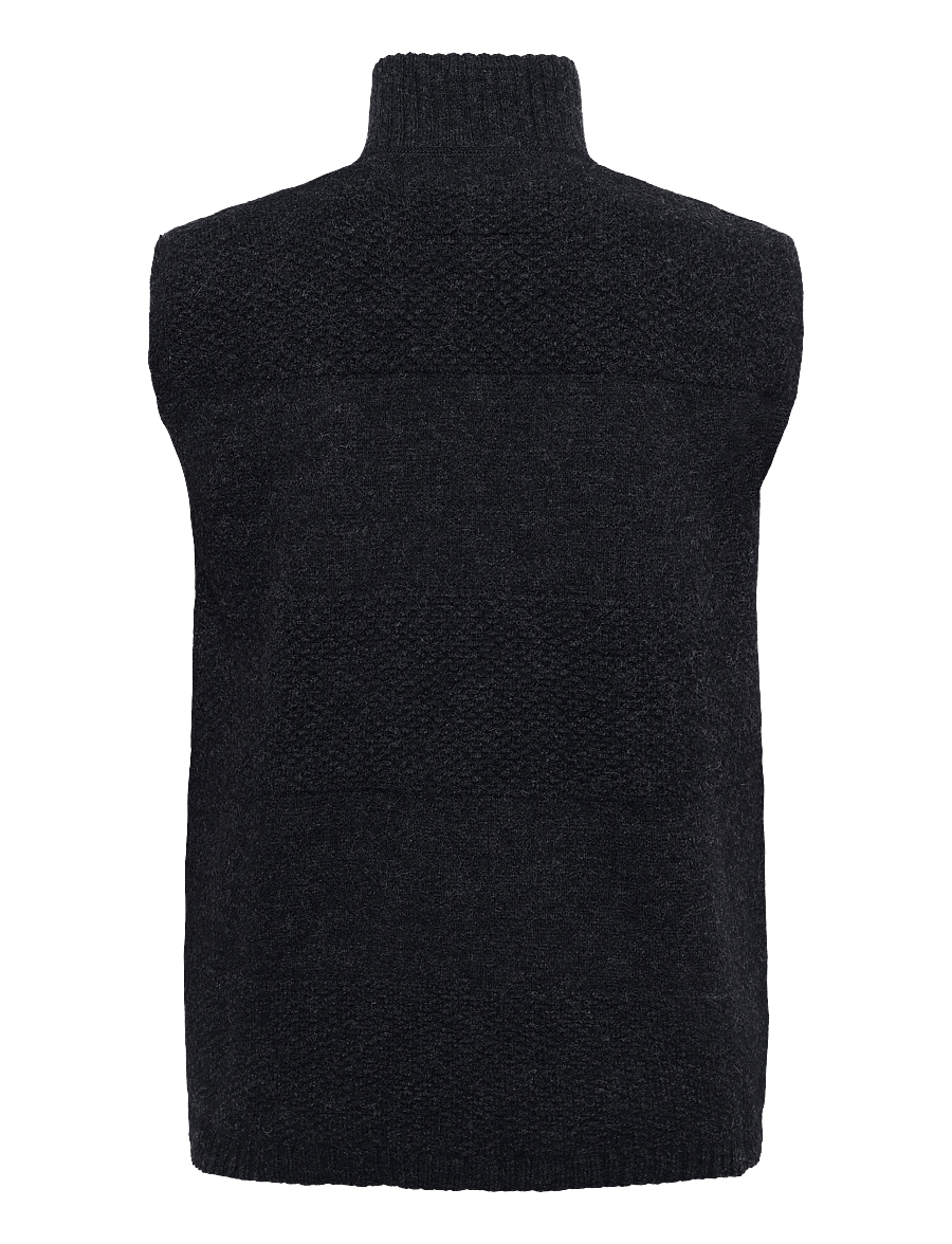 Sätila of Sweden - Boxy boil vest - halstørklæder - anthracite - 1