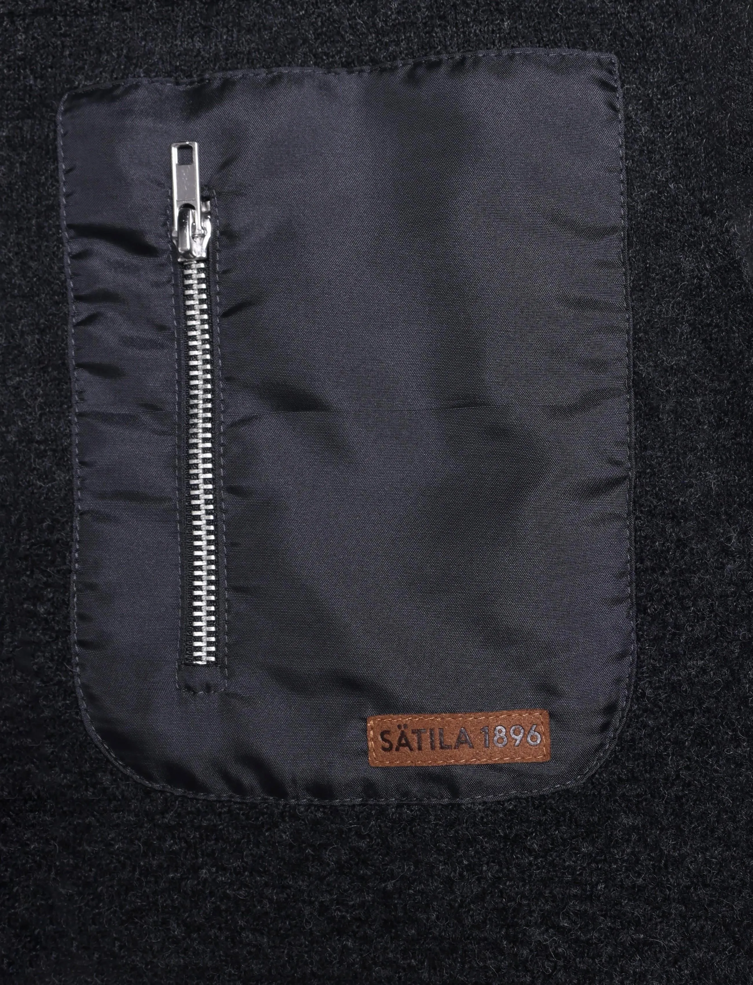 Sätila of Sweden - Boxy boil vest - halstørklæder - anthracite - 3