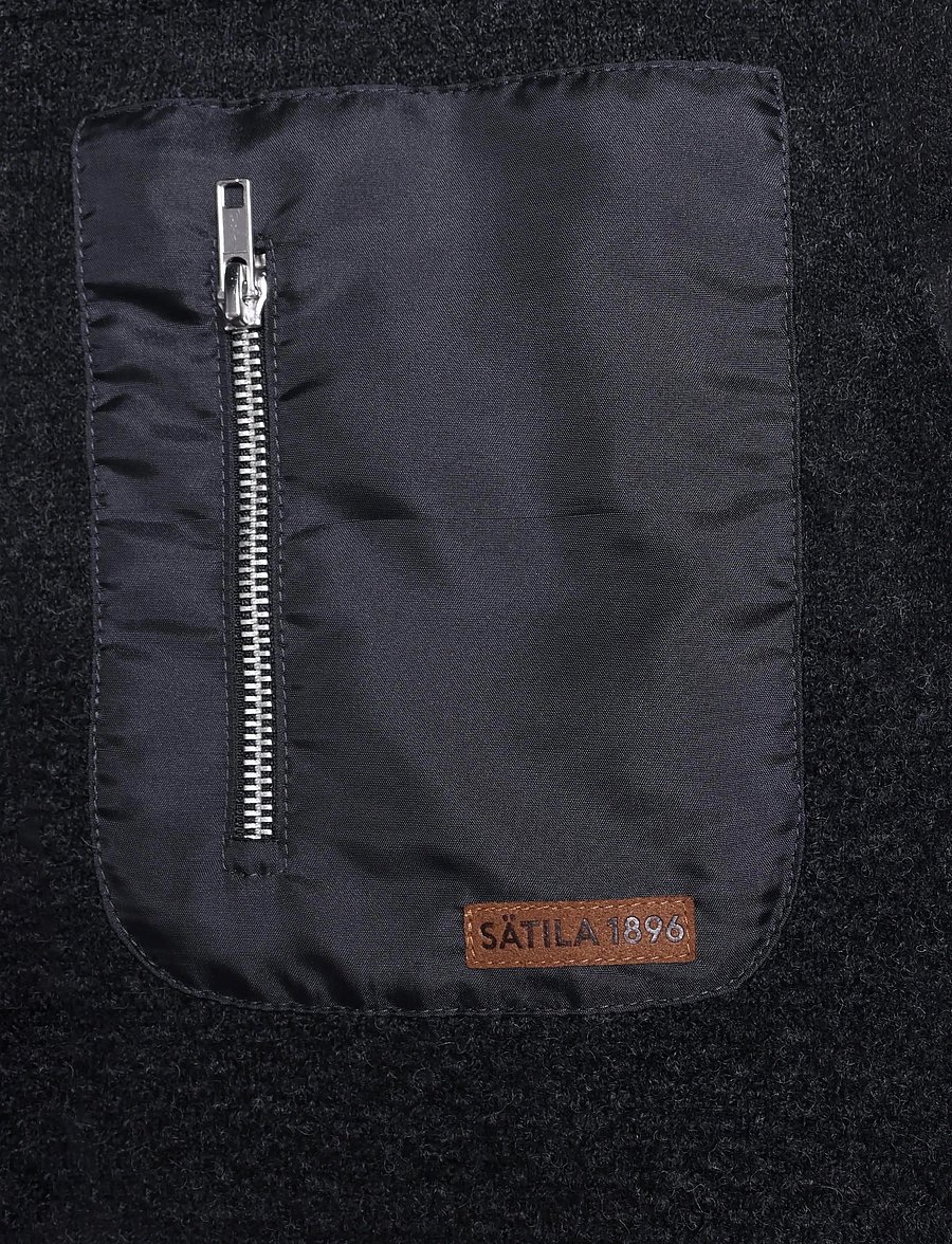 Sätila of Sweden - Boxy boil vest - halstørklæder - anthracite - 3