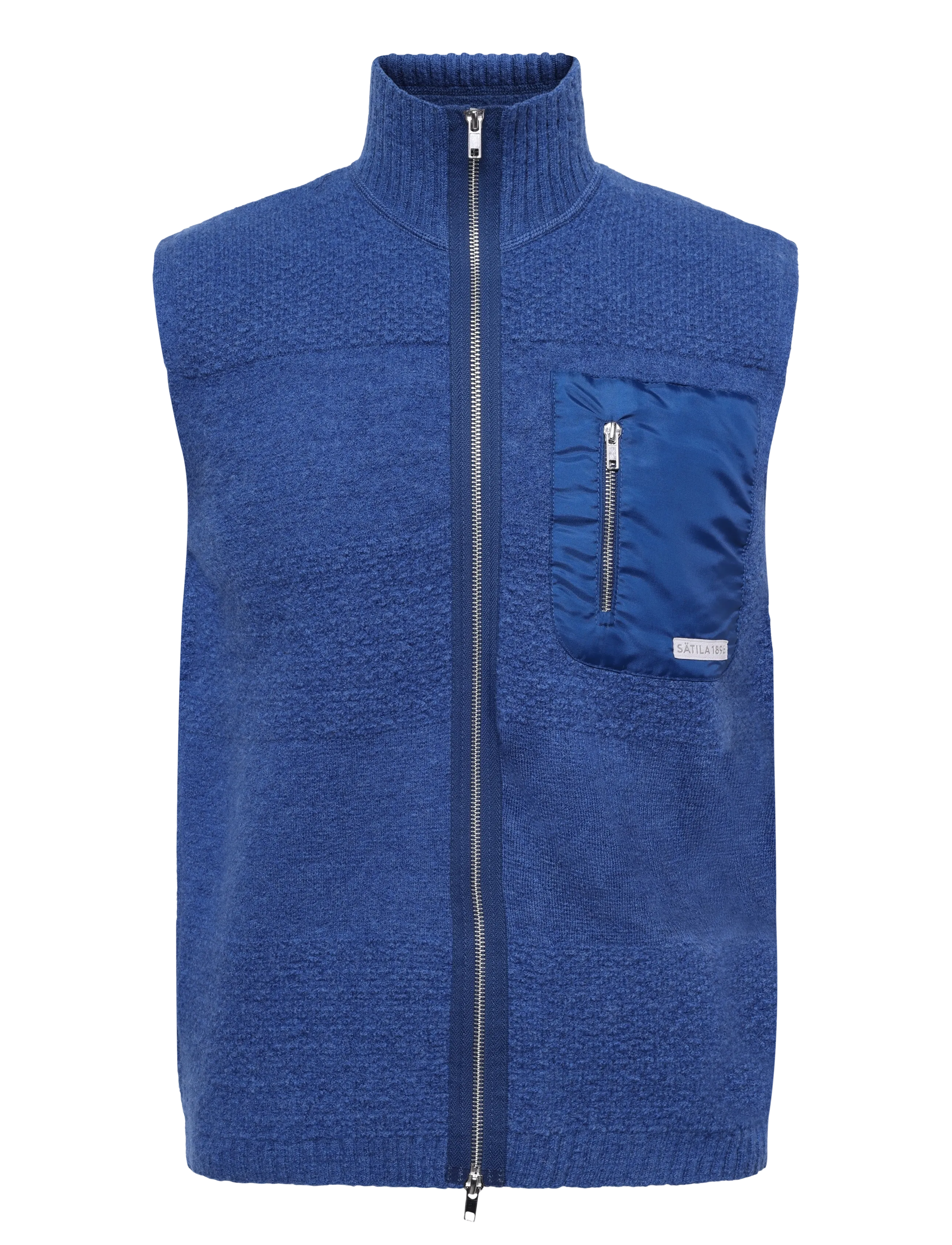 Sätila of Sweden - Boxy boil vest - accessories - bijou blue - 1