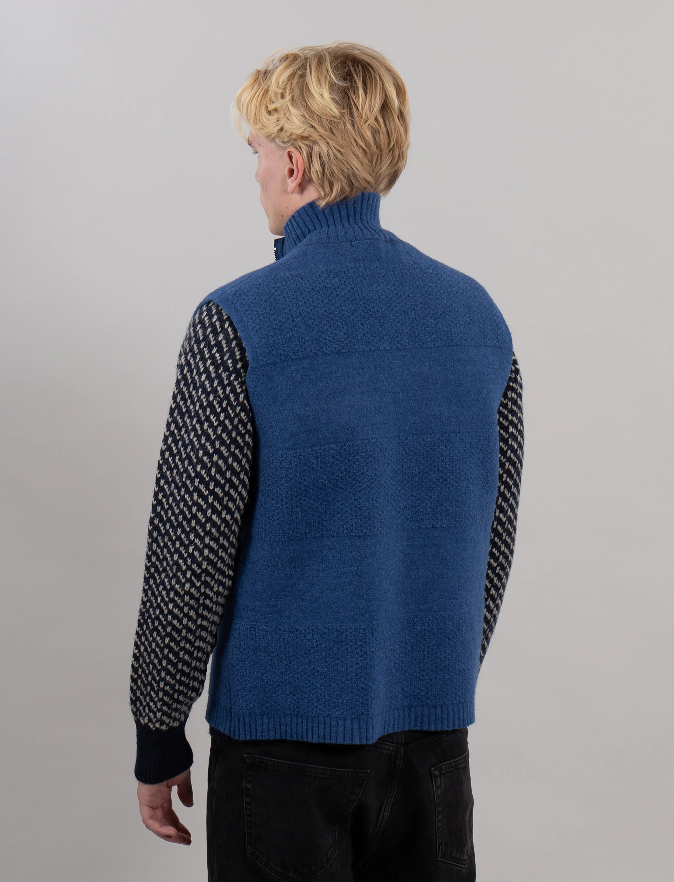 Sätila of Sweden - Boxy boil vest - accessories - bijou blue - 3