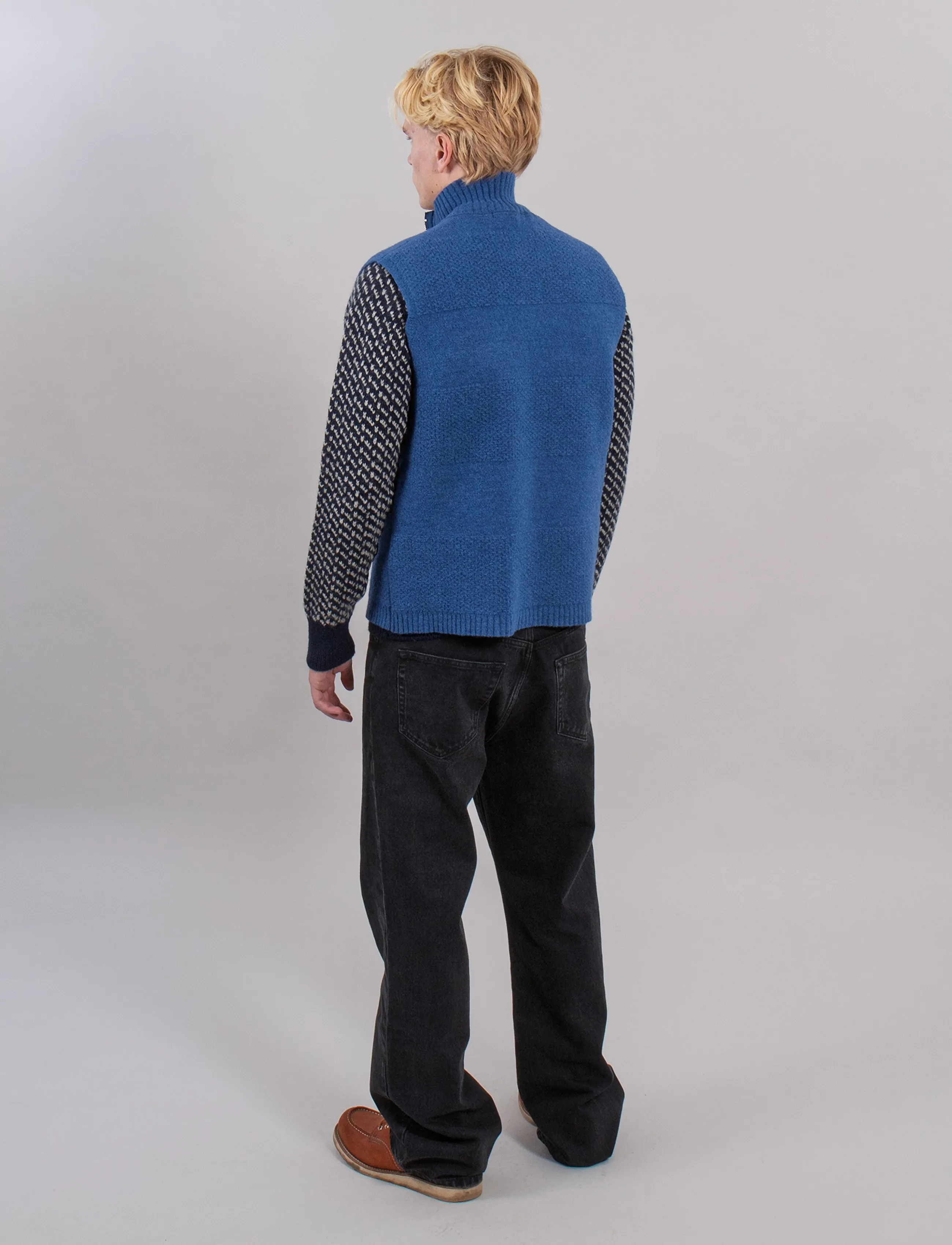 Sätila of Sweden - Boxy boil vest - accessories - bijou blue - 5