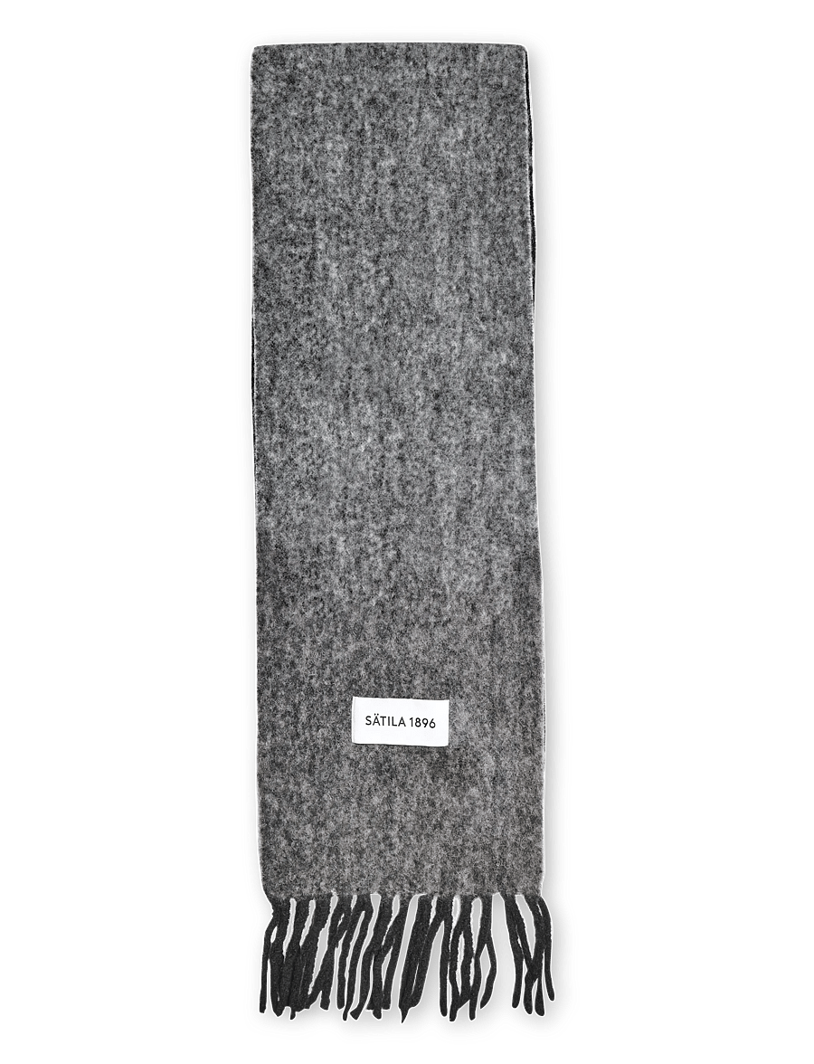 Sätila of Sweden - Shea stripe scarf - talvesallid - black combo - 1
