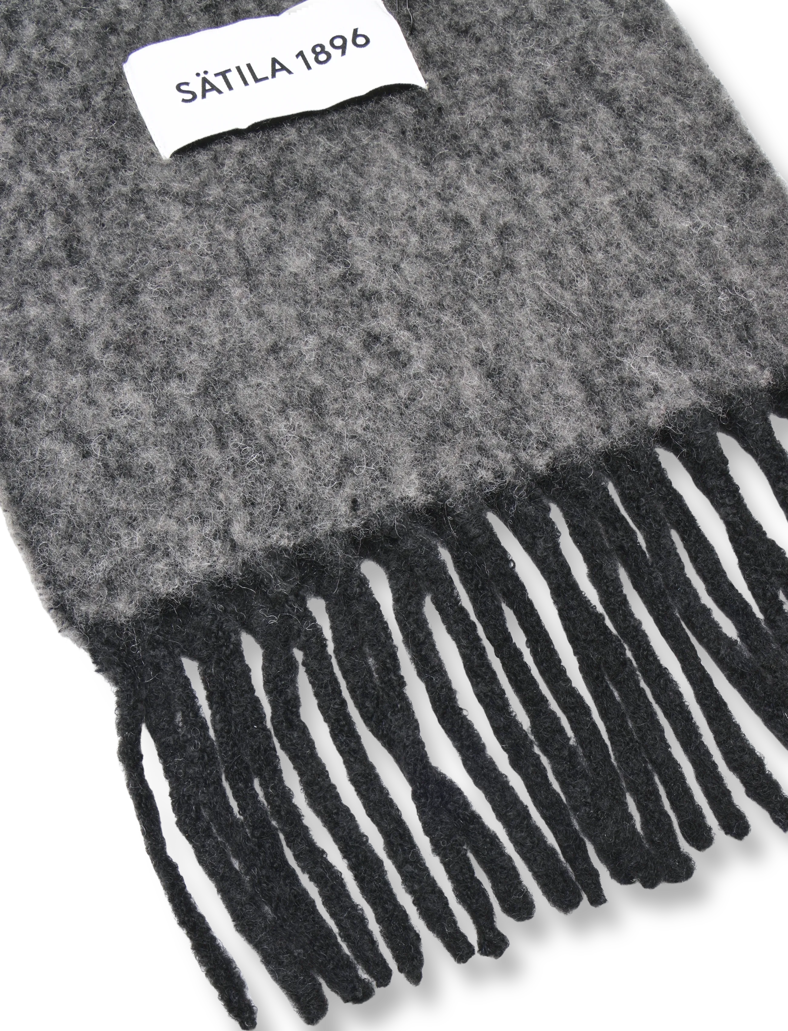 Sätila of Sweden - Shea stripe scarf - talvesallid - black combo - 2