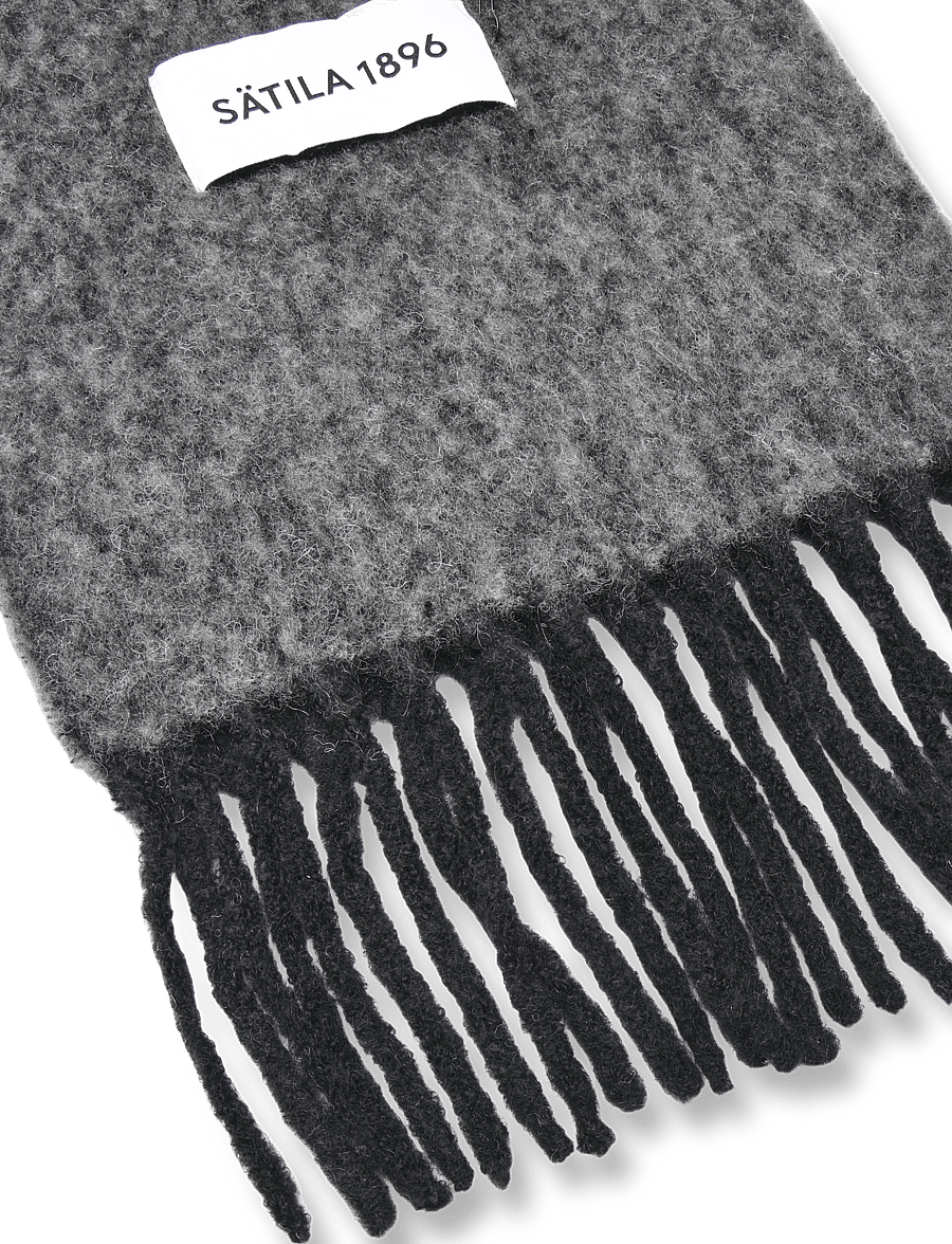 Sätila of Sweden - Shea stripe scarf - talvesallid - black combo - 2