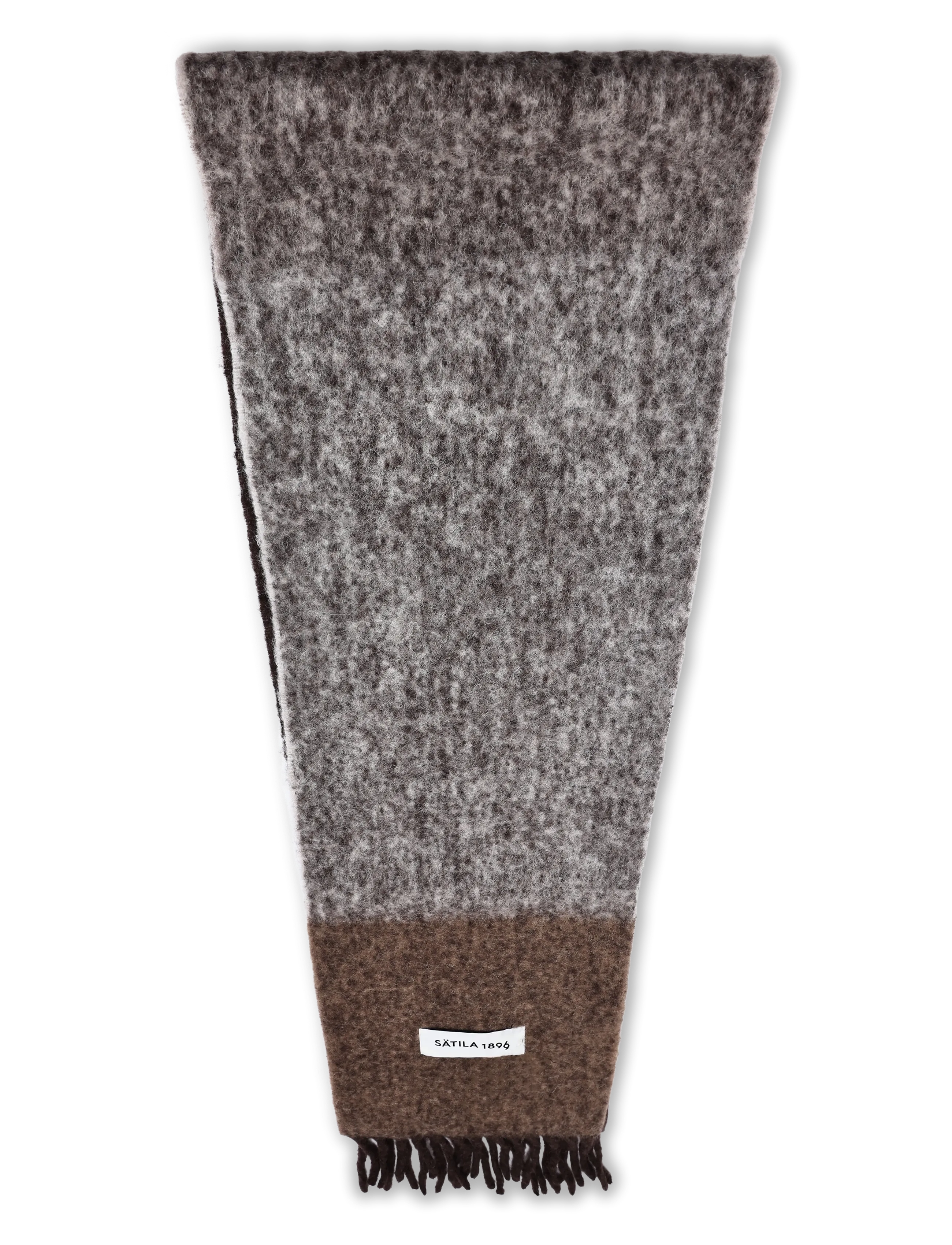 Sätila of Sweden Shea stripe scarf - Talvesallid - BROWN COMBO / brown