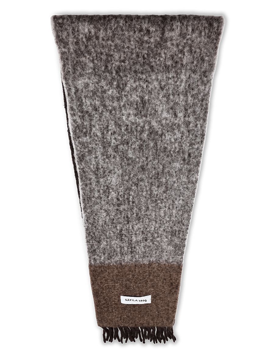 Sätila of Sweden - Shea stripe scarf - talvesallid - brown combo - 0