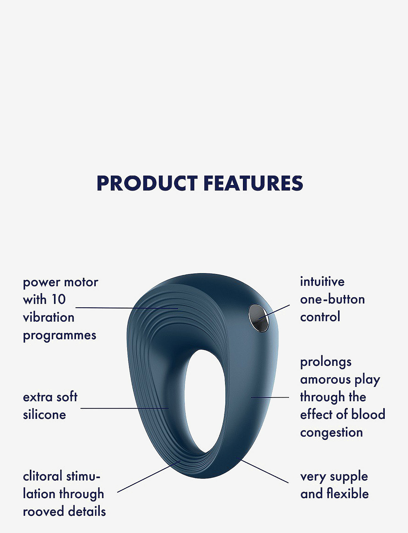 Satisfyer - Satisfyer Power Ring - penispumpar & penisringar - no color - 5