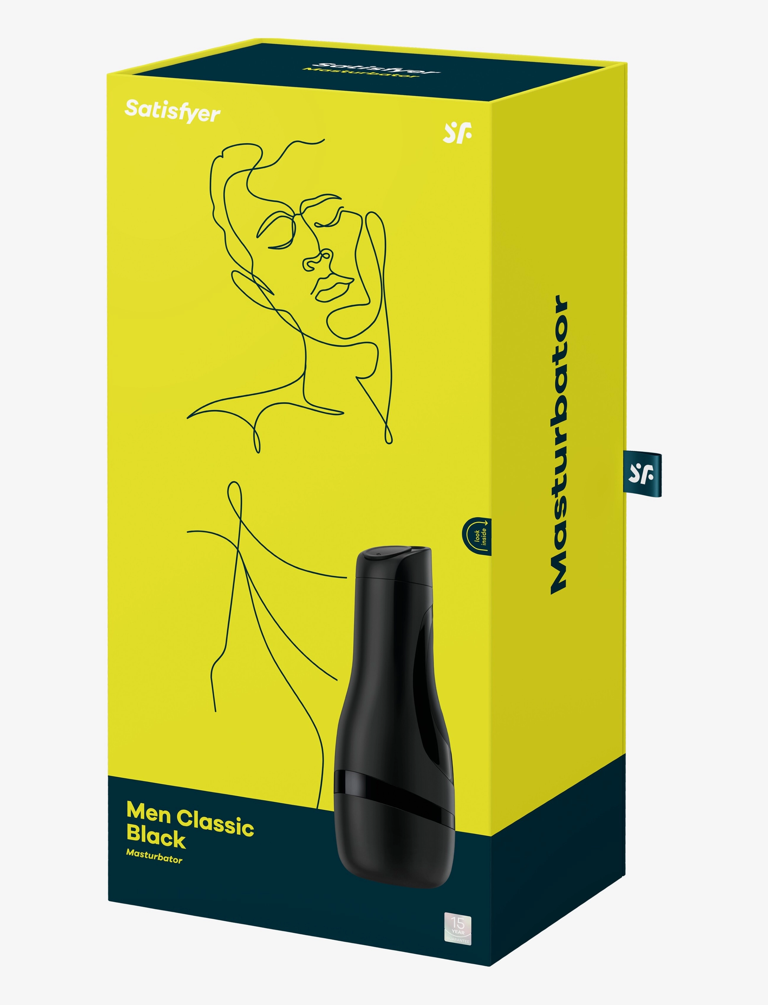Satisfyer - Satisfyer Men Classic Black - vibratorer - black - 4