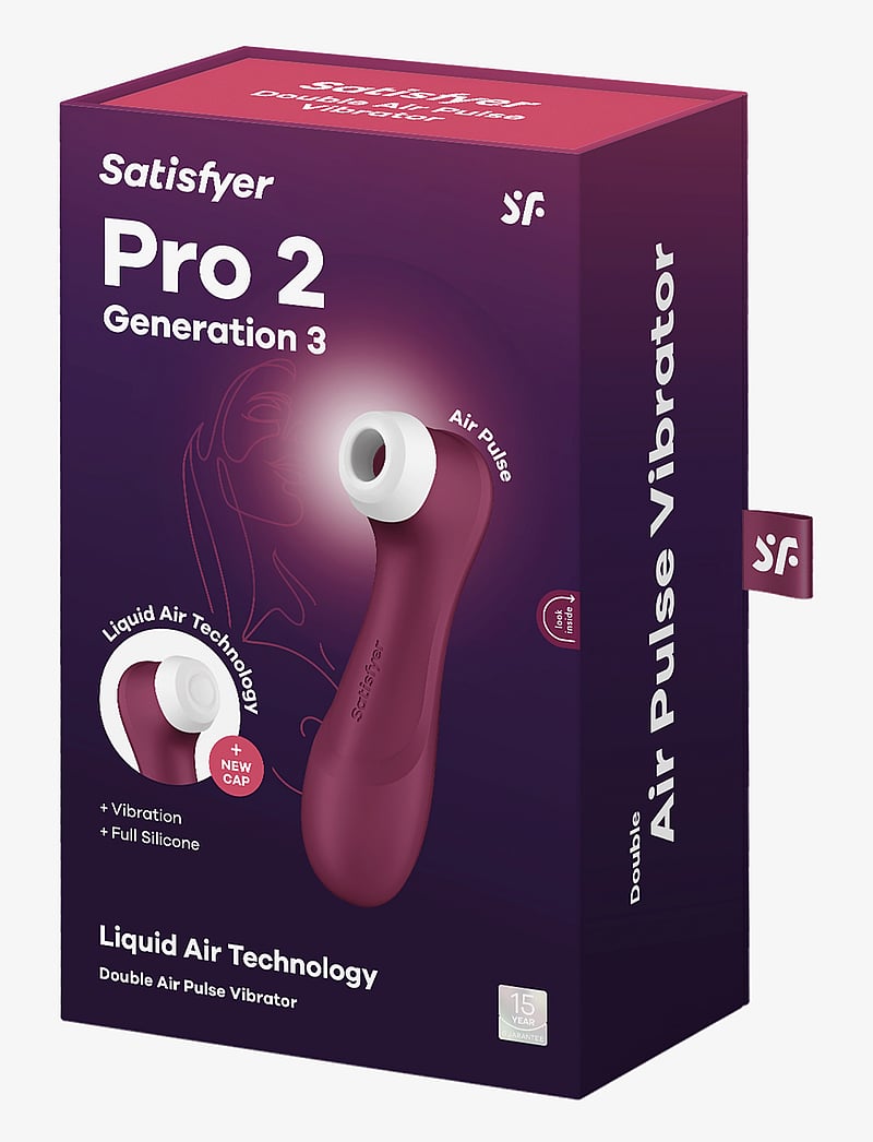Satisfyer - Satisfyer Pro 2 Generation 3 wine red - sex & intimacy - wine red - 4