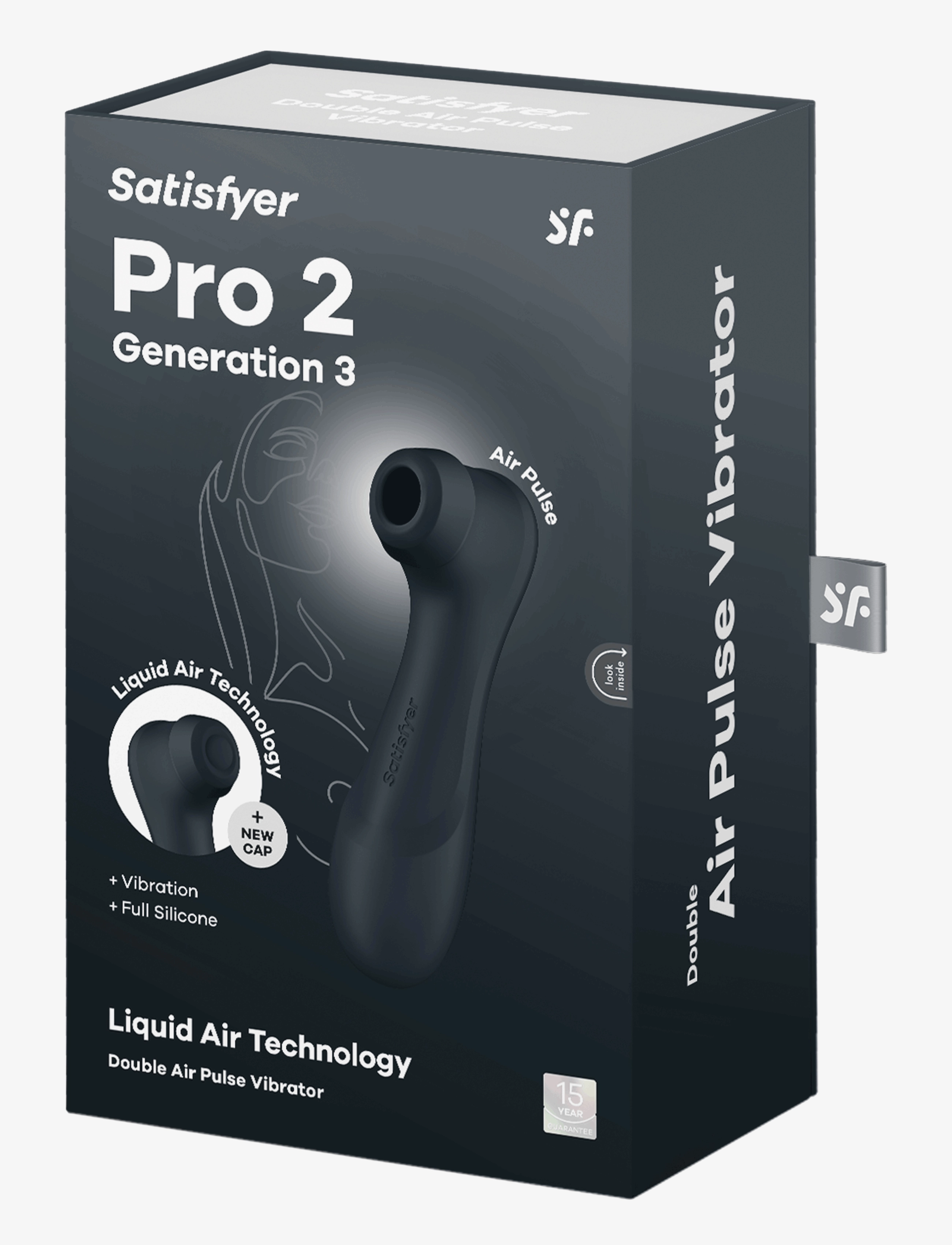 Satisfyer - Satisfyer Pro 2 Generation 3 black - satisfyers - black - 4