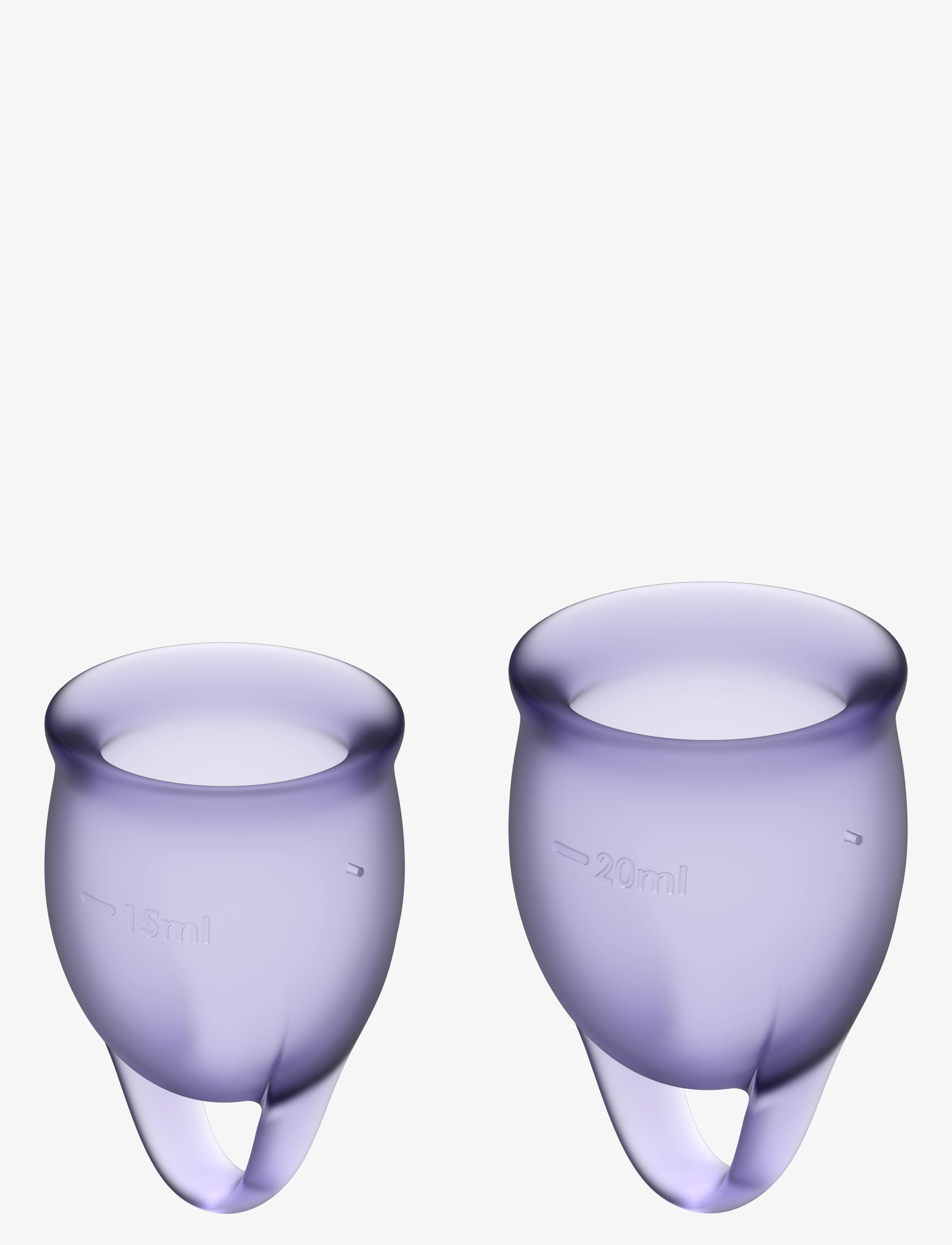 Satisfyer - Satisfyer Feel Confident Menstrual Cup Lila - menstruatsioonitooted - lila - 0