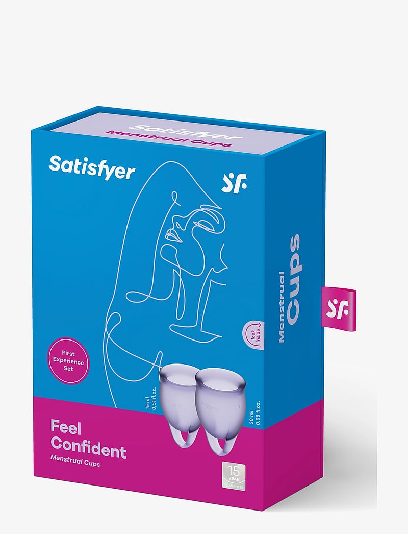 Satisfyer - Satisfyer Feel Confident Menstrual Cup Lila - lila - 1