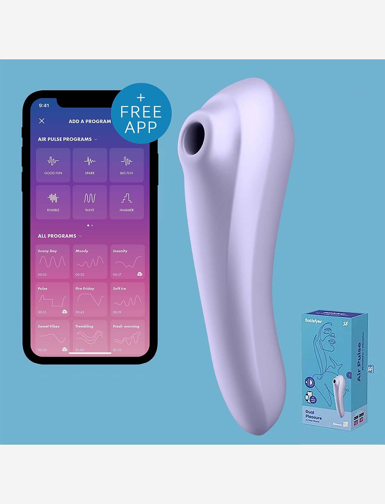 Satisfyer - Satisfyer Dual Pleasure Mauve - satisfyers - no color - 5