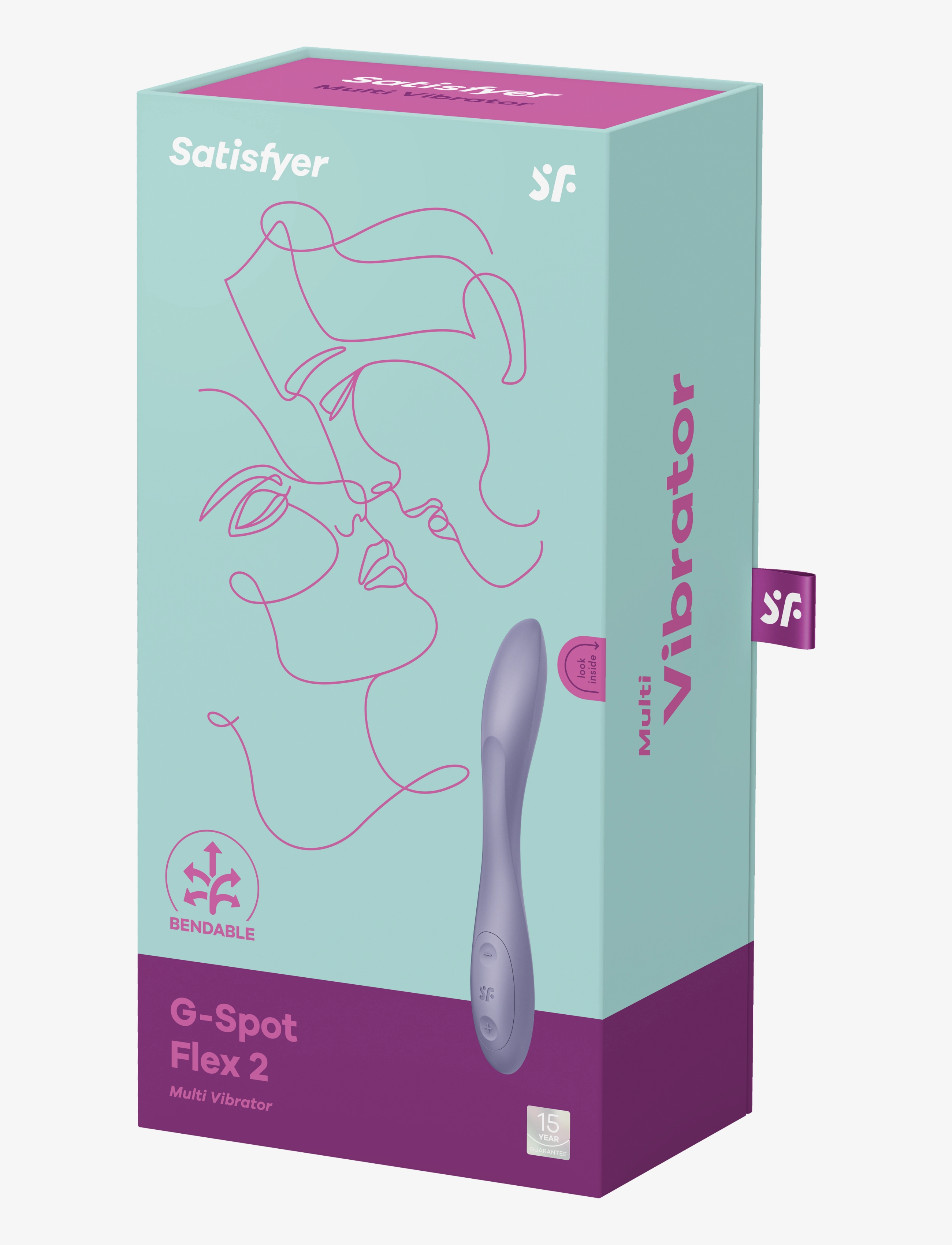 Satisfyer - Satisfyer G-Spot Flex 2 dark violet - sex & intimacy - no color - 1