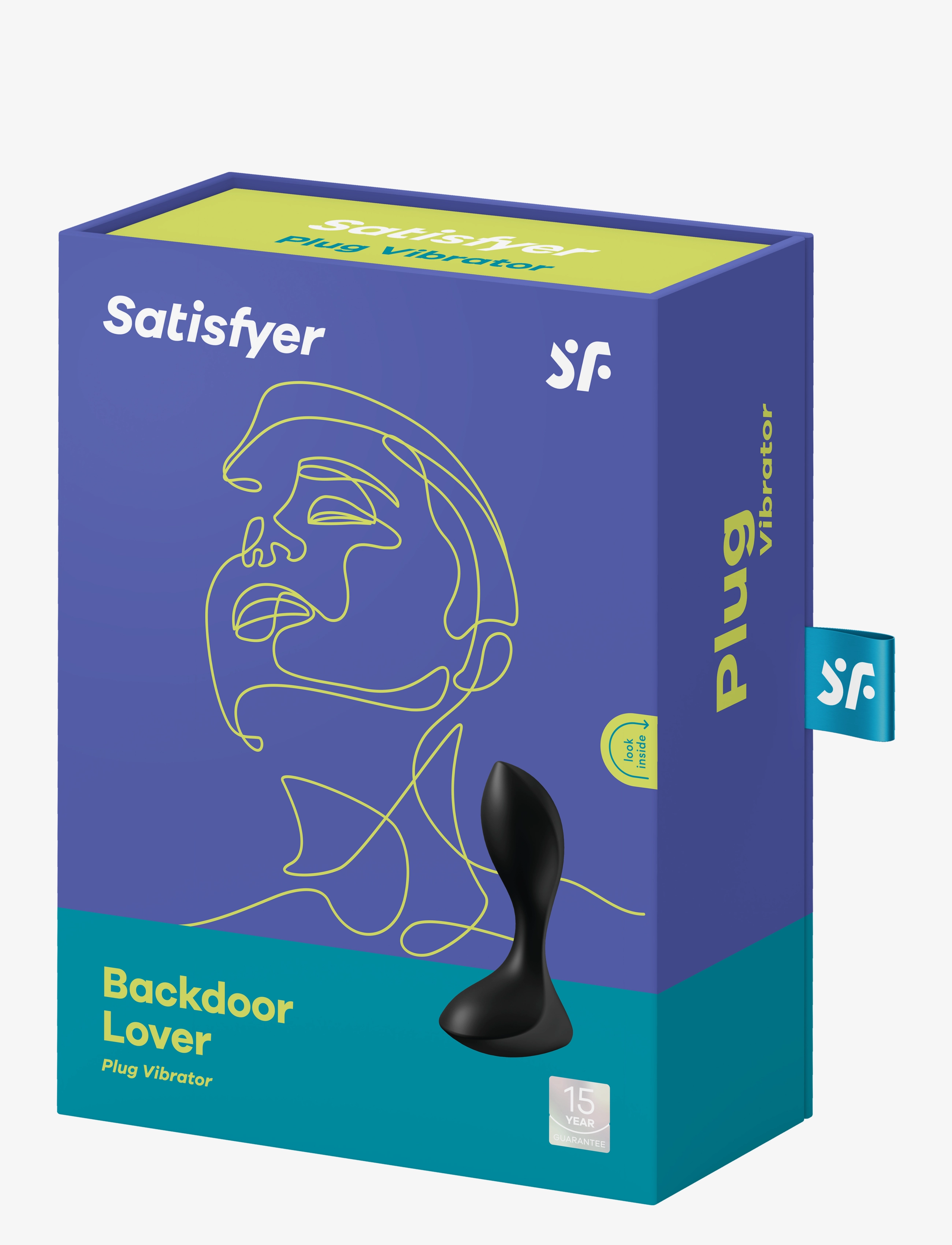 Satisfyer - Satisfyer Backdoor Lover Black - vibratorer - no color - 5