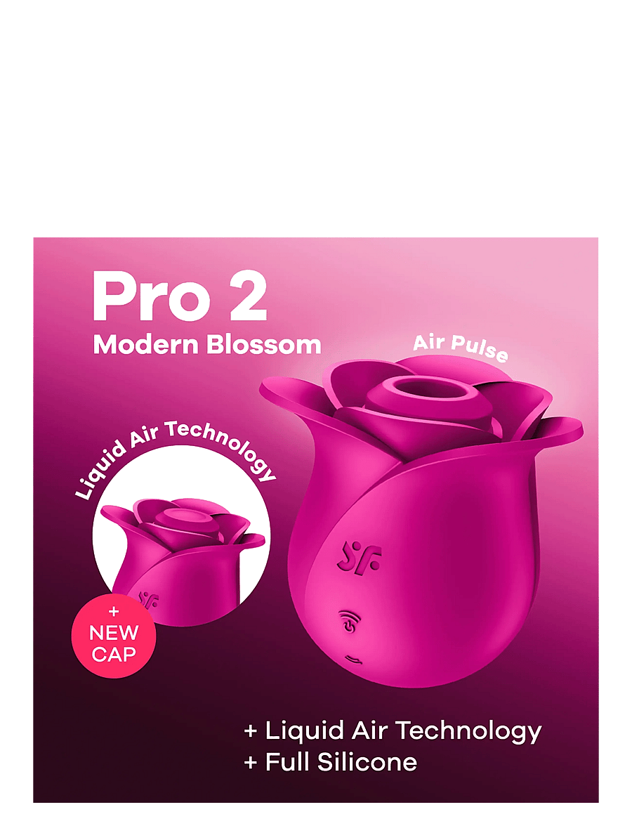 Satisfyer - Satisfyer Pro 2 Modern Blossom Air-Pulse Vibrator - sex & intimacy - pink - 5