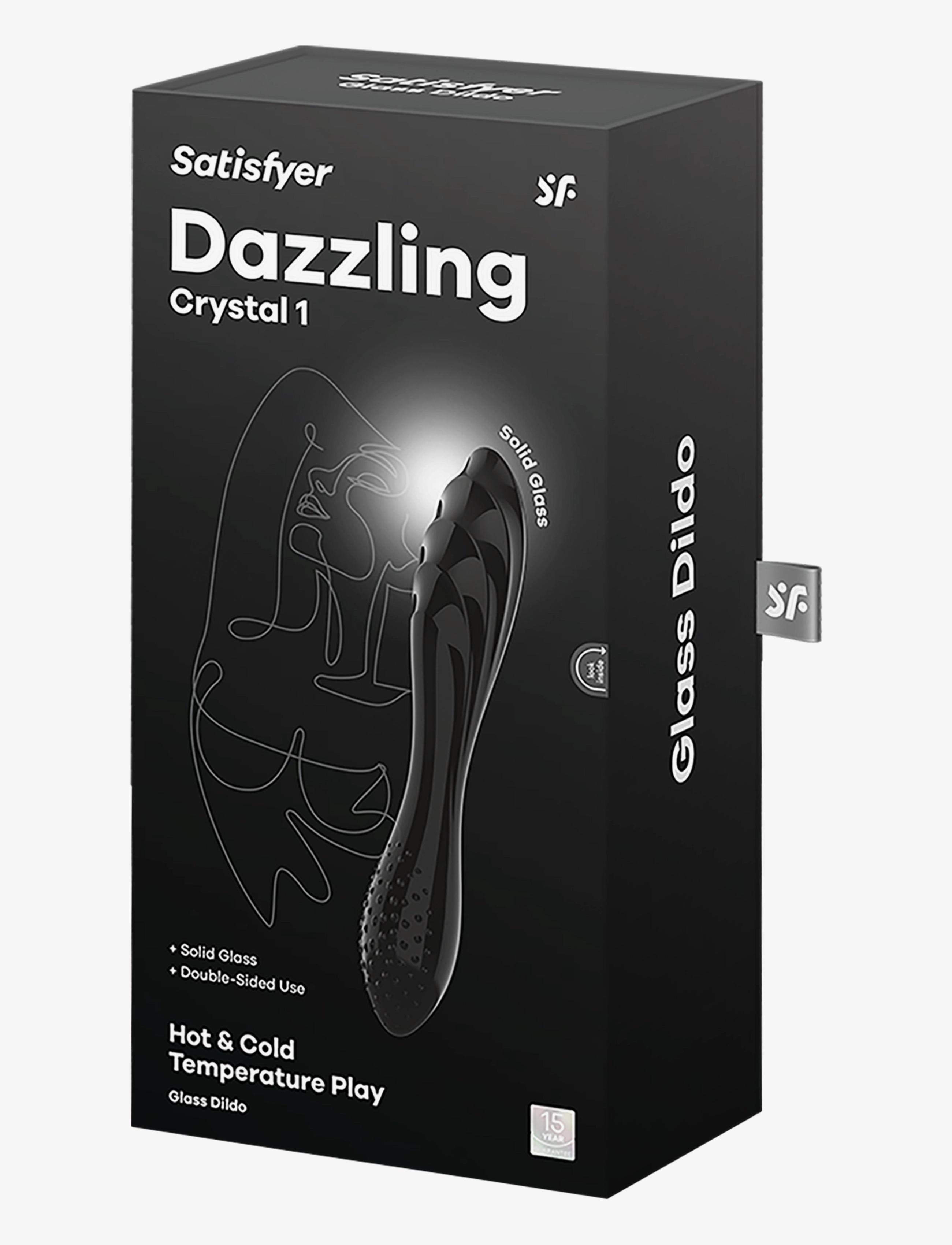 Satisfyer - Satisfyer Dazzling Crystal 1 Black - dildoer - no color - 3