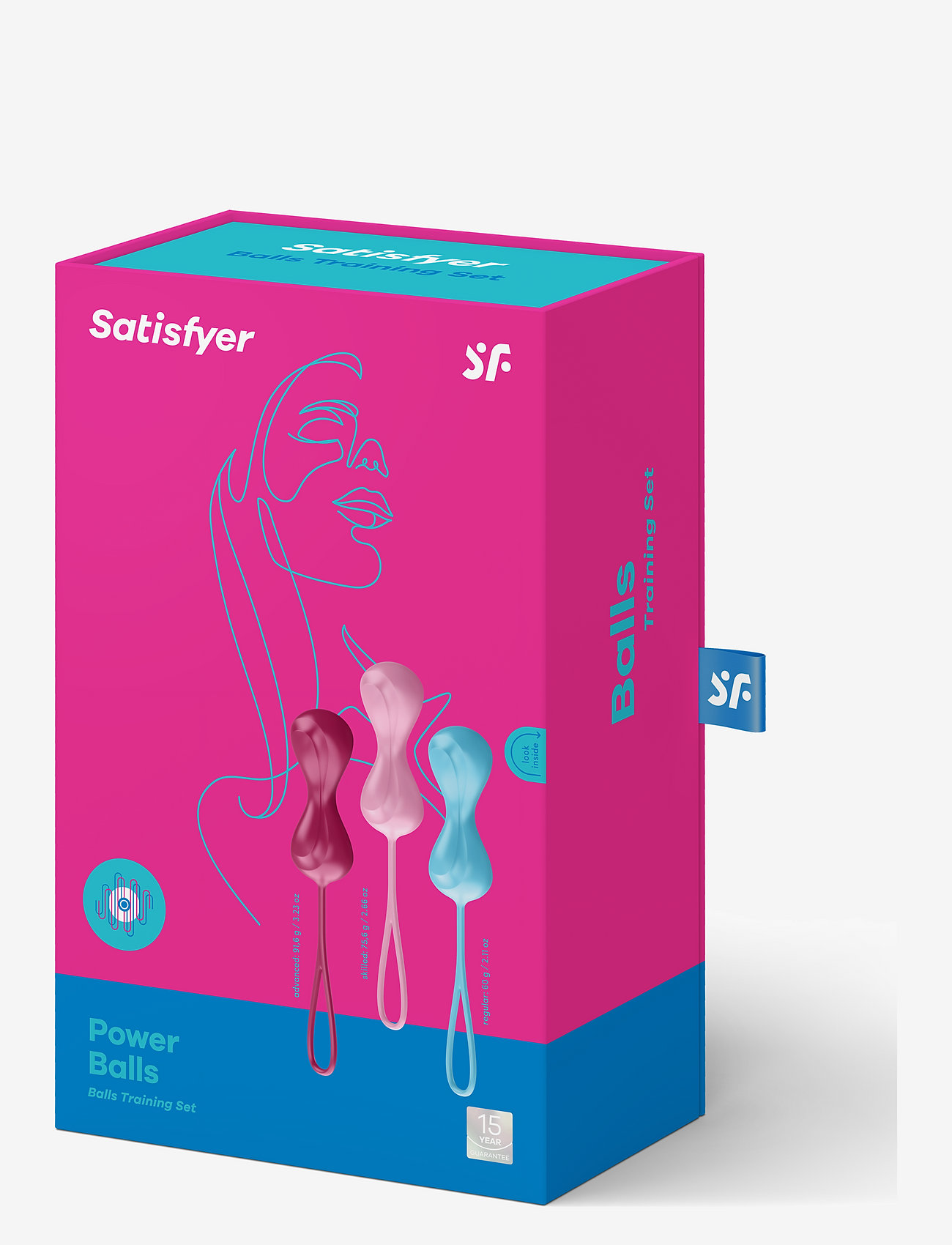 Satisfyer - Satisfyer Power Balls Set of 3 - geishakulor & knipkulor - no color - 2
