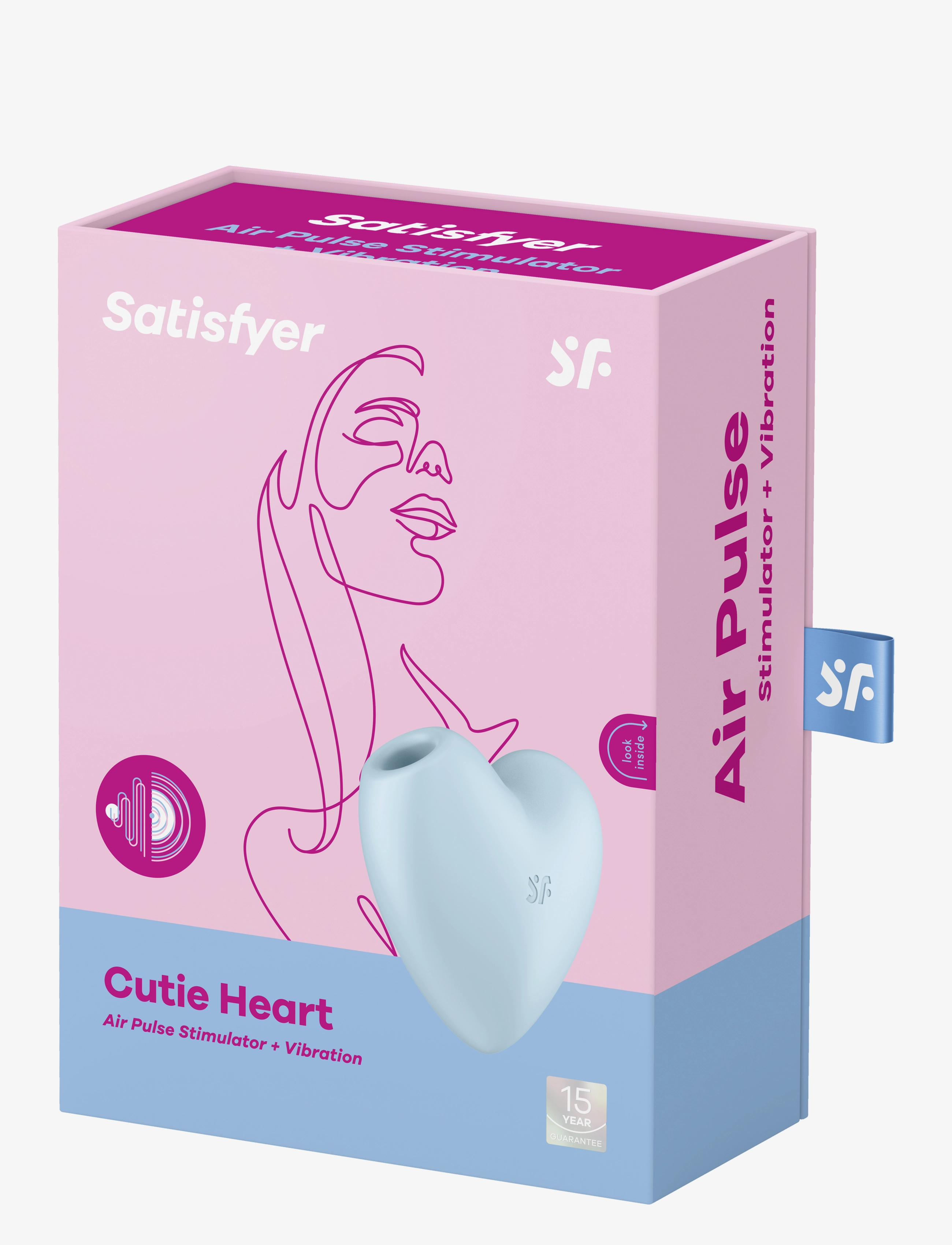 Satisfyer - Satisfyer Cutie Heart Blue - satisfyers - blue - 5