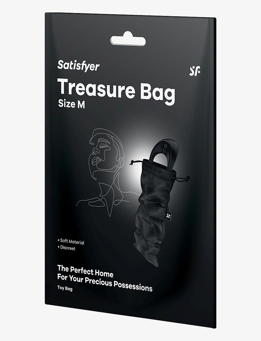 Satisfyer - Satisfyer Treasure Bag Black M - sex & intimacy - no color - 0