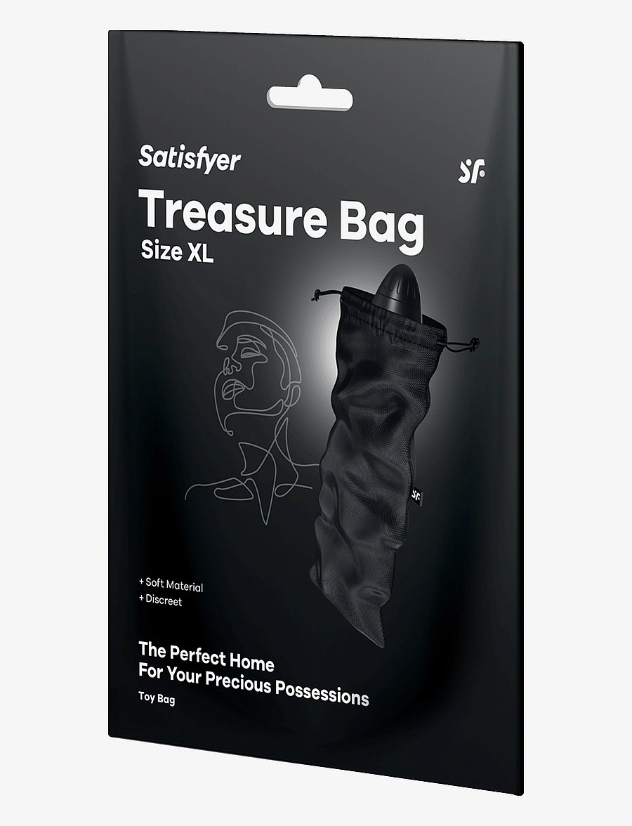 Satisfyer - Satisfyer Treasure Bag Black XL - sex & intimacy - no color - 0