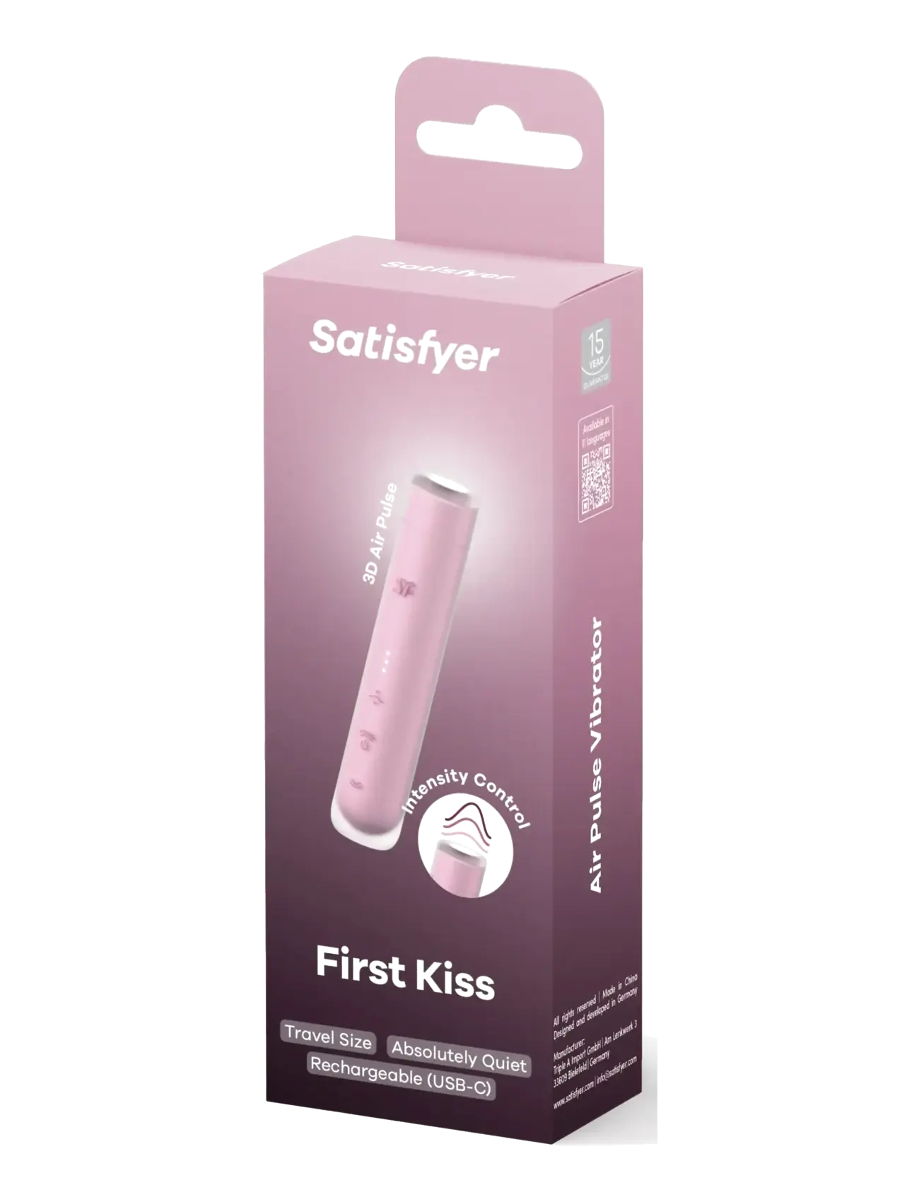 Satisfyer - Satisfyer First Kiss Mini Vibrator - satisfyers - pink - 5