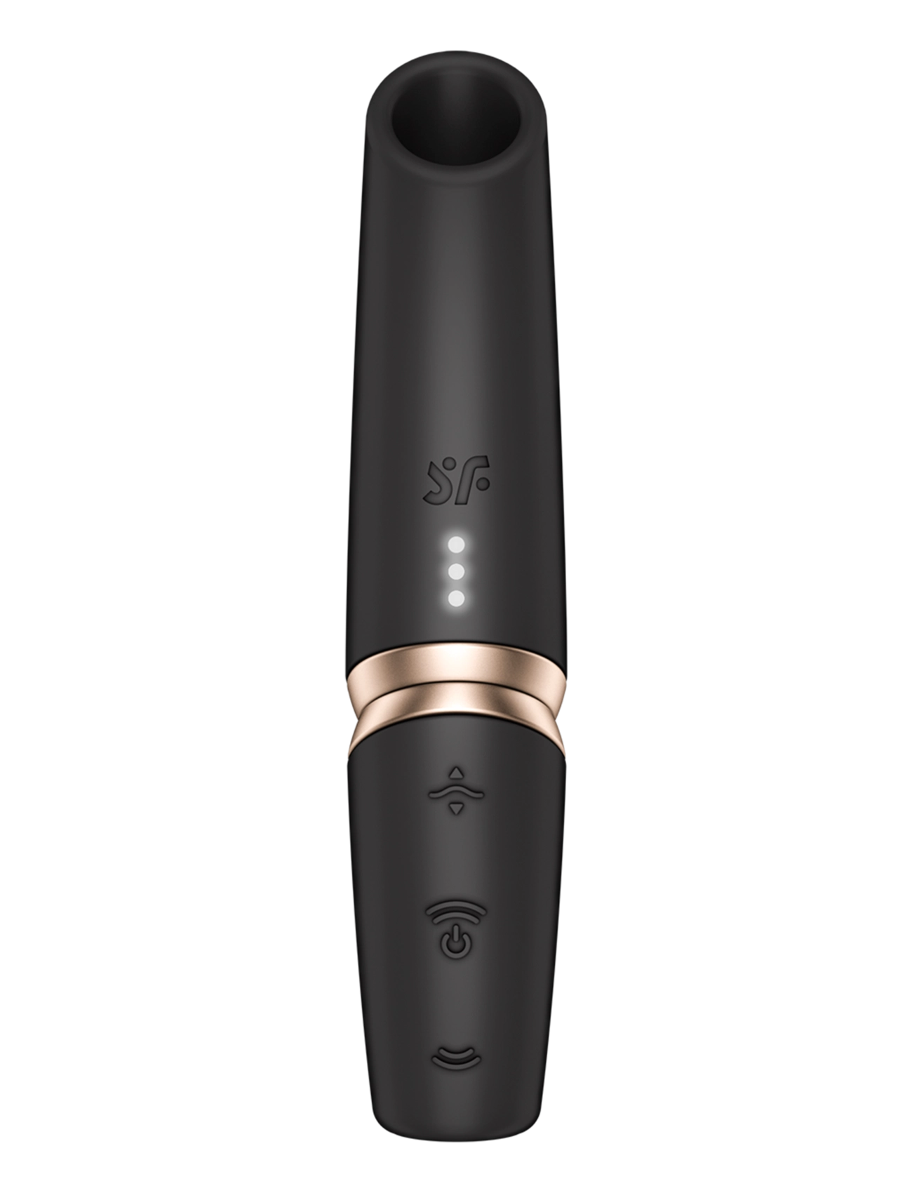 Satisfyer Satisfyer Perfect Kiss Mini Vibrator - Sex & Intimitet - BLACK / black