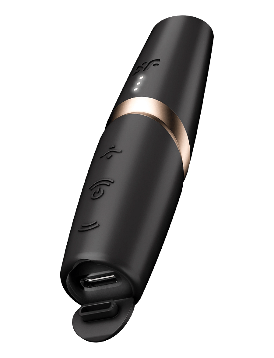 Satisfyer - Satisfyer Perfect Kiss Mini Vibrator - black - 3
