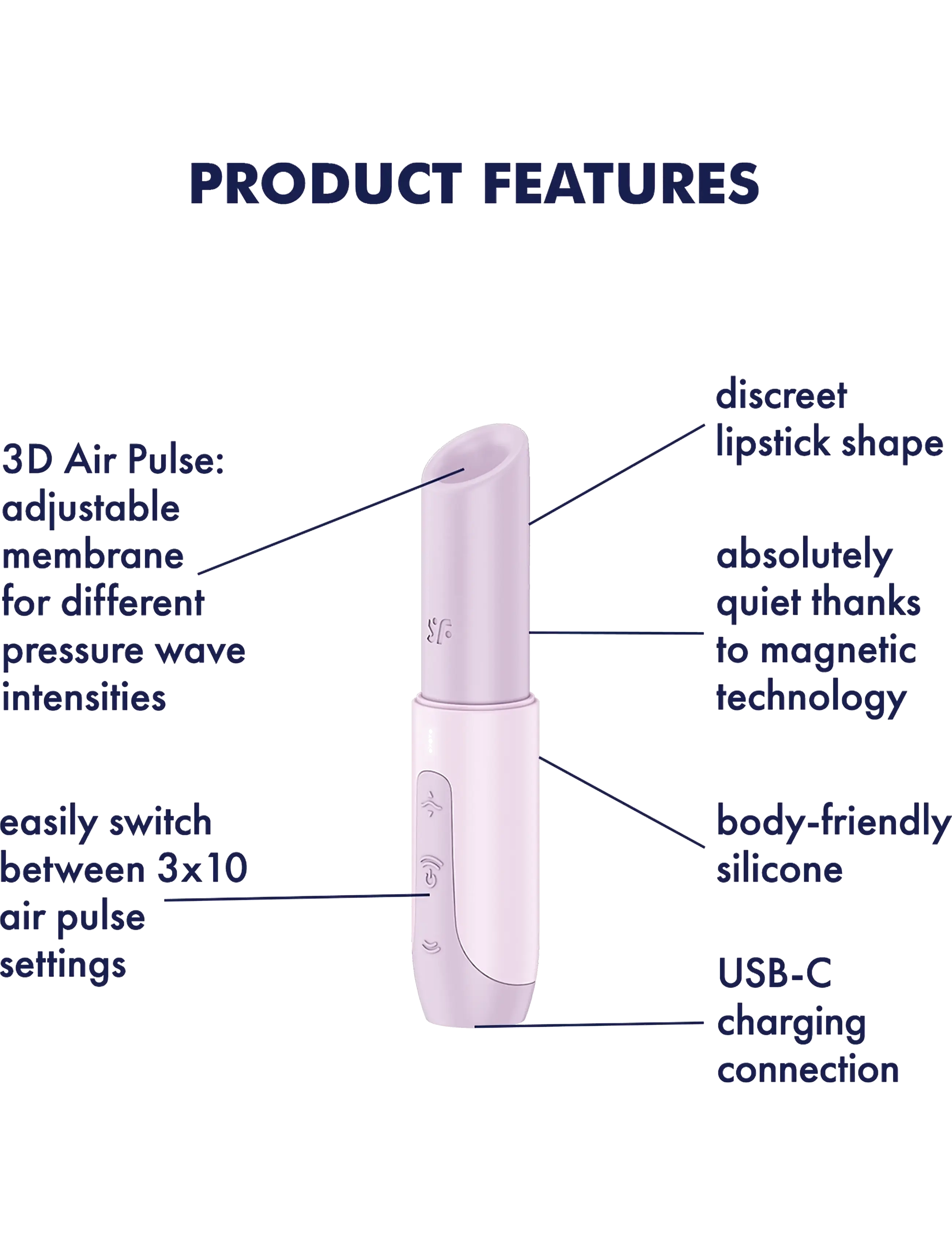 Satisfyer - Satisfyer Secret Kiss Mini Vibrator - pink - 5