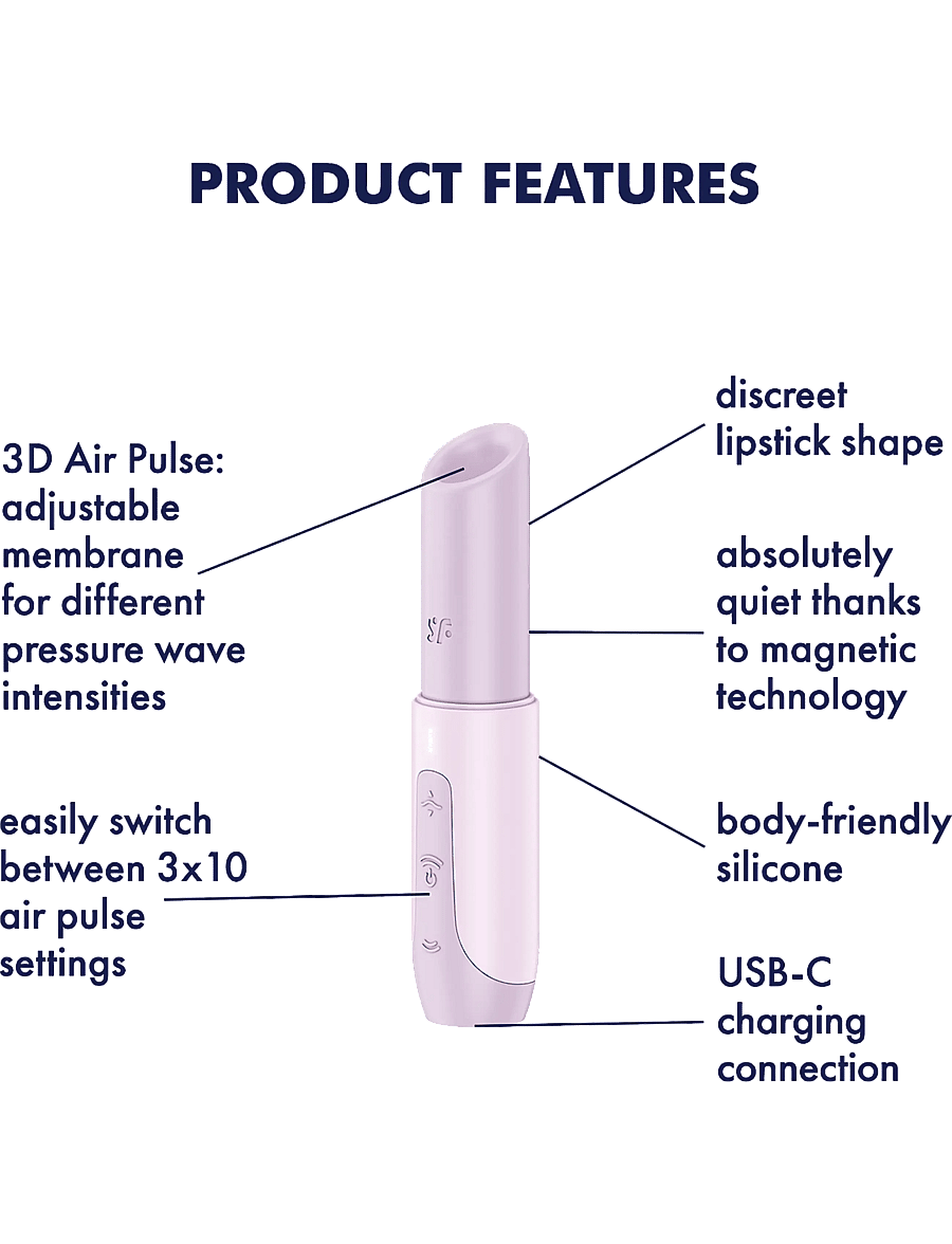 Satisfyer - Satisfyer Secret Kiss Mini Vibrator - pink - 5