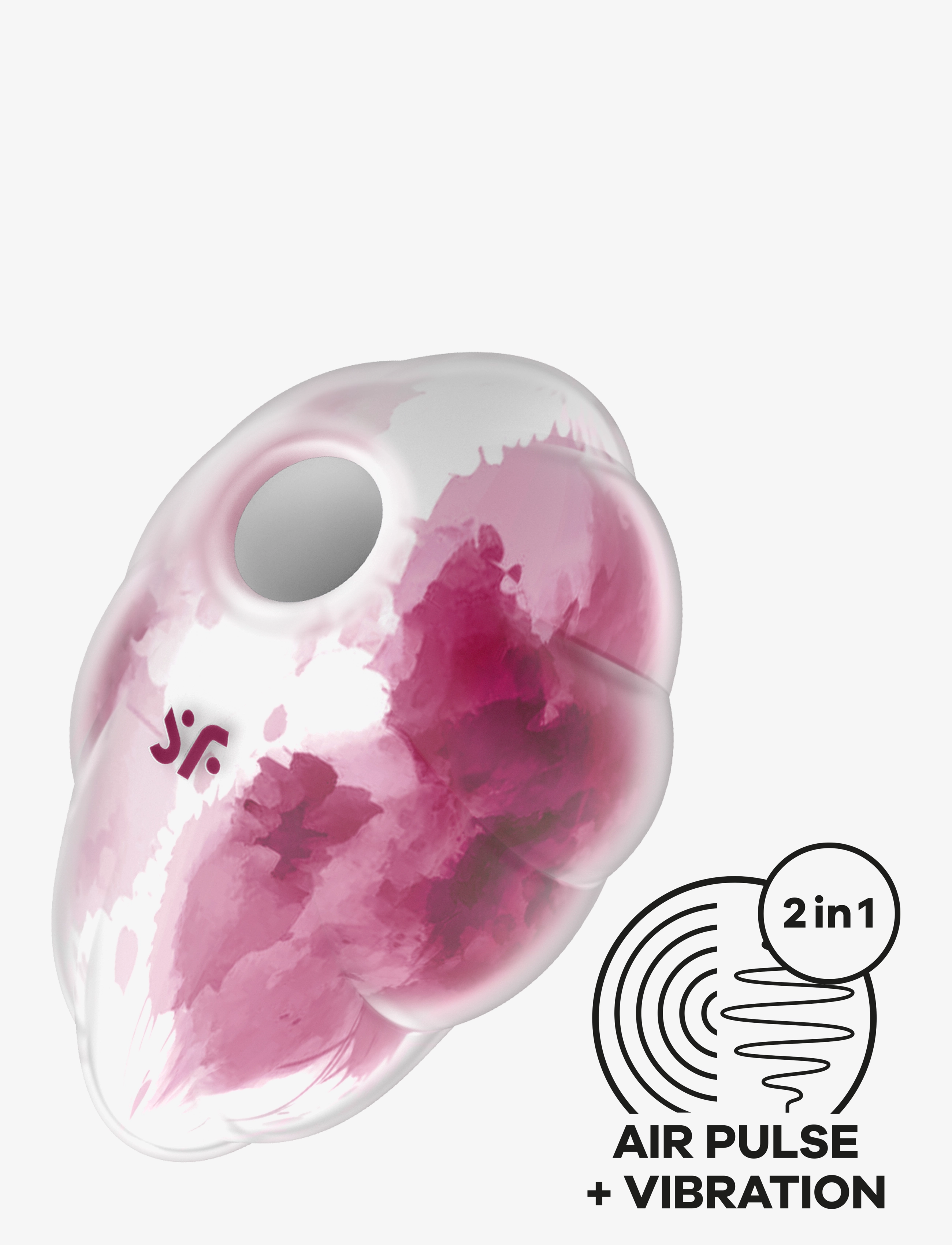 Satisfyer Satisfyer Cloud Dancer Red Print - Satisfyers - NO COLOR / undefined
