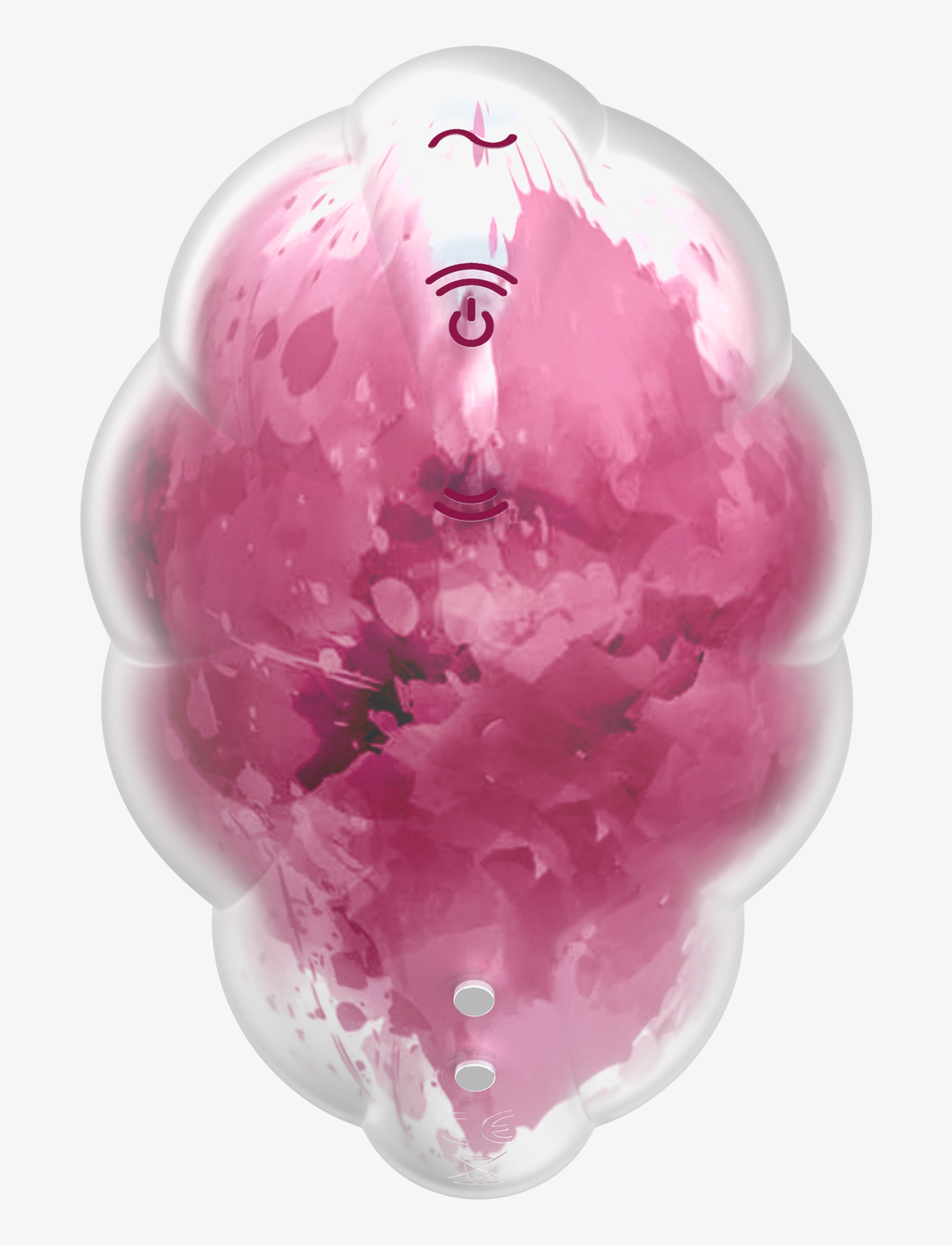 Satisfyer - Satisfyer Cloud Dancer Red Print - satisfyers - no color - 4