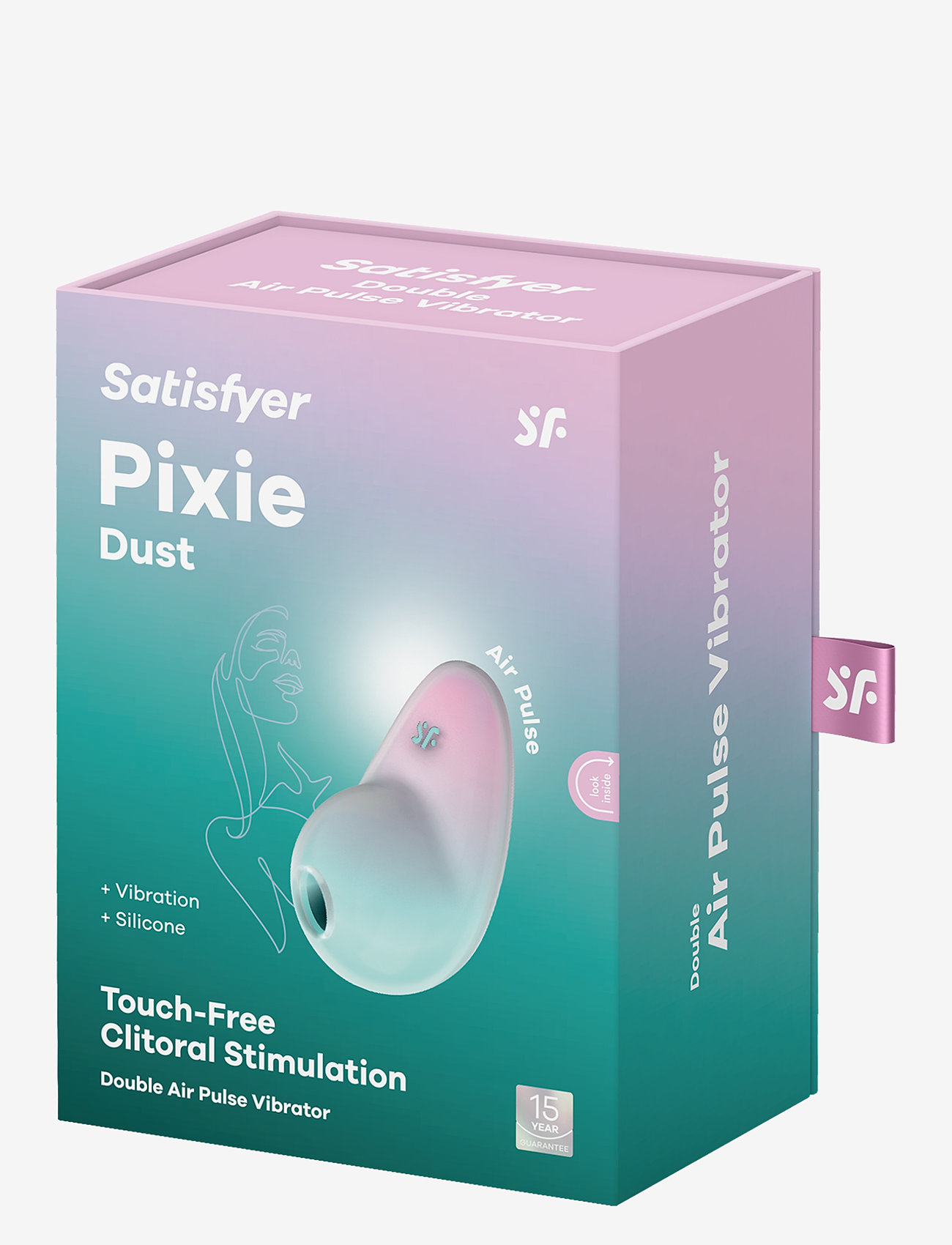 Satisfyer - Satisfyer Pixie Dust Mint Pink - sex & intimacy - no color - 4