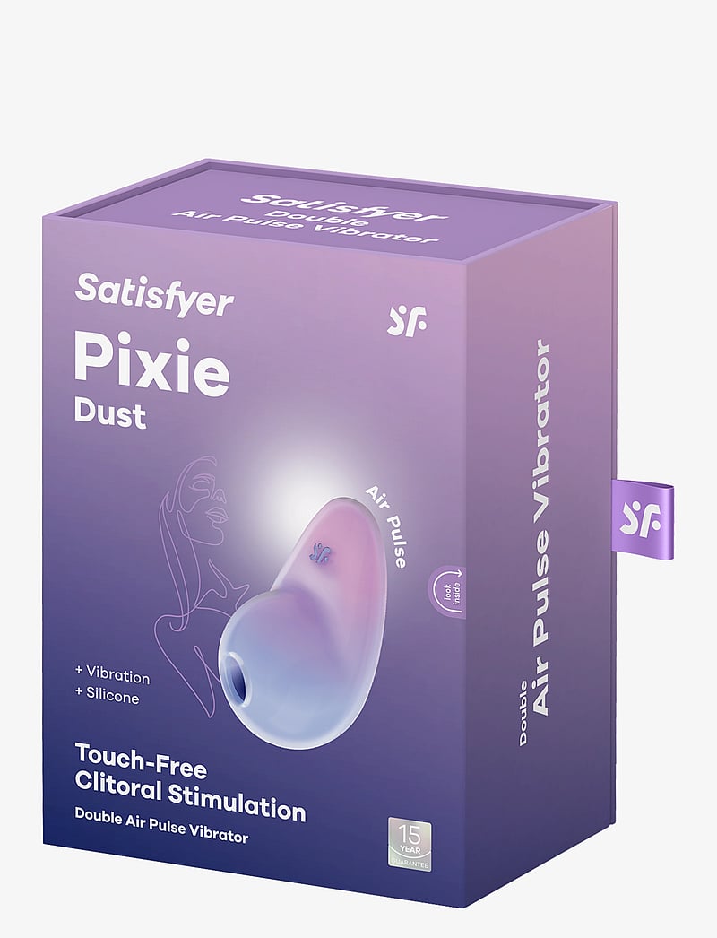 Satisfyer - Satisfyer Pixie Dust Violet Pink - sex & intimacy - no color - 4