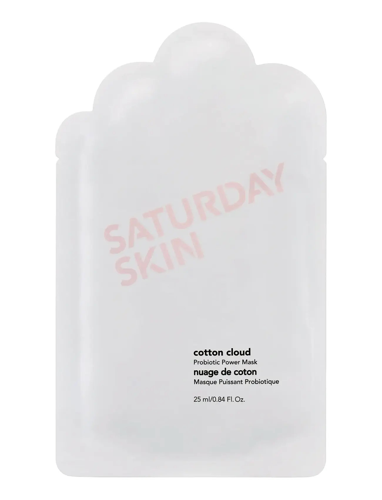 Saturday Skin Cotton Cloud Probiotic Power Sheetmask 25Ml - Nude - 25 ML
