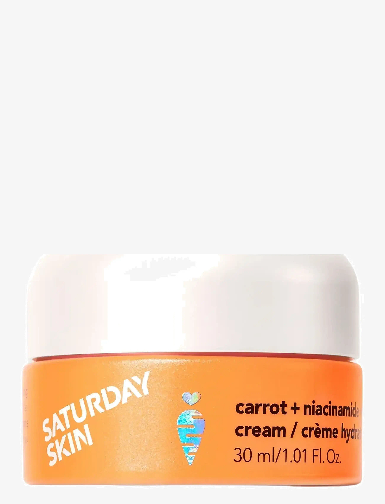 Saturday Skin - Carrot + Niacinamide Moisturizing Cream 30ml - dagcremer - no color - 0