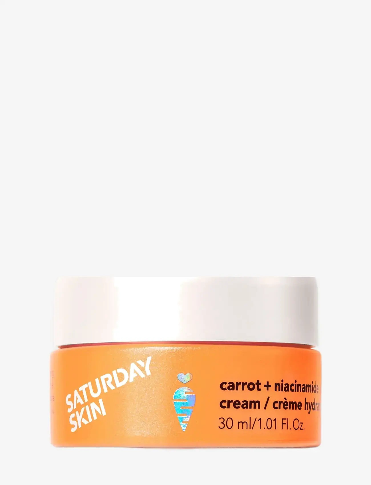 Saturday Skin - Carrot + Niacinamide Moisturizing Cream 30ml - dagcremer - no color - 1