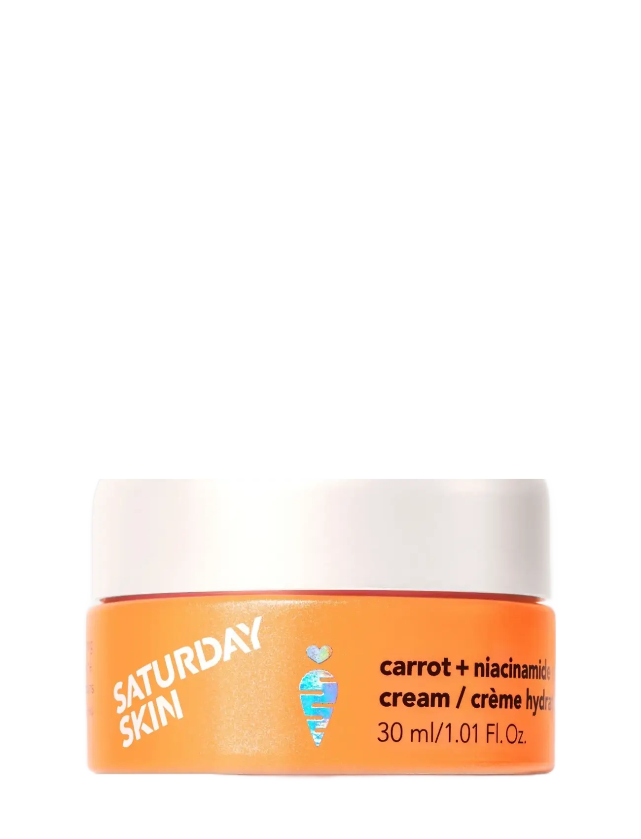 Saturday Skin - Carrot + Niacinamide Moisturizing Cream 30ml - dagcremer - no color - 1