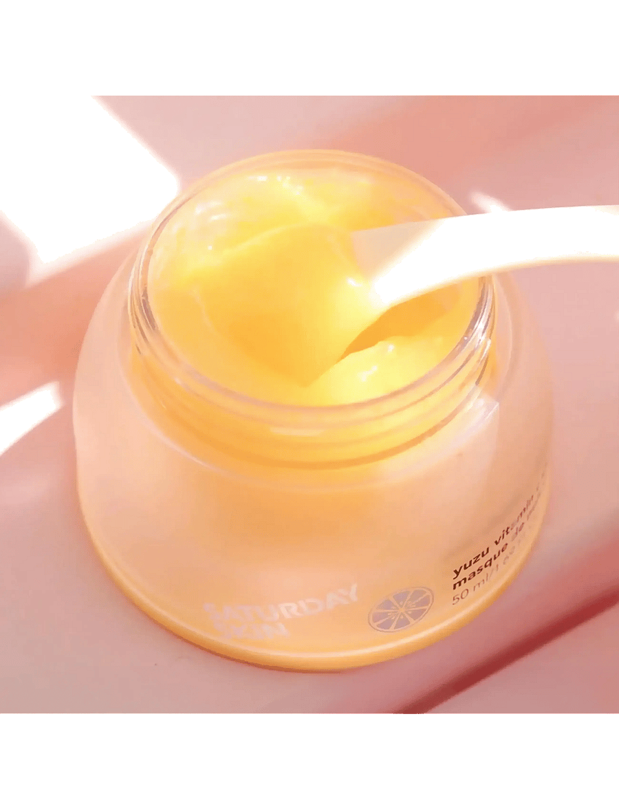 Saturday Skin - Yuzu Vitamin C Sleep Mask 50ml - Öömask - no color - 1