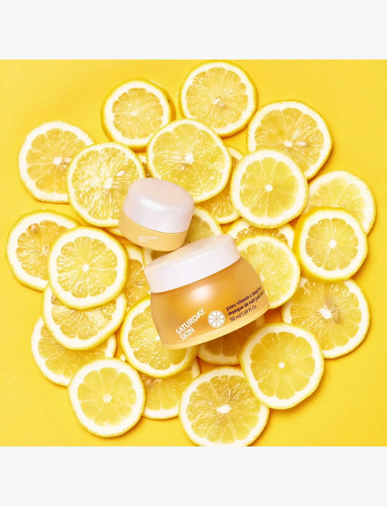 Saturday Skin - Yuzu Vitamin C Sleep Mask 50ml - natmasker - no color - 2