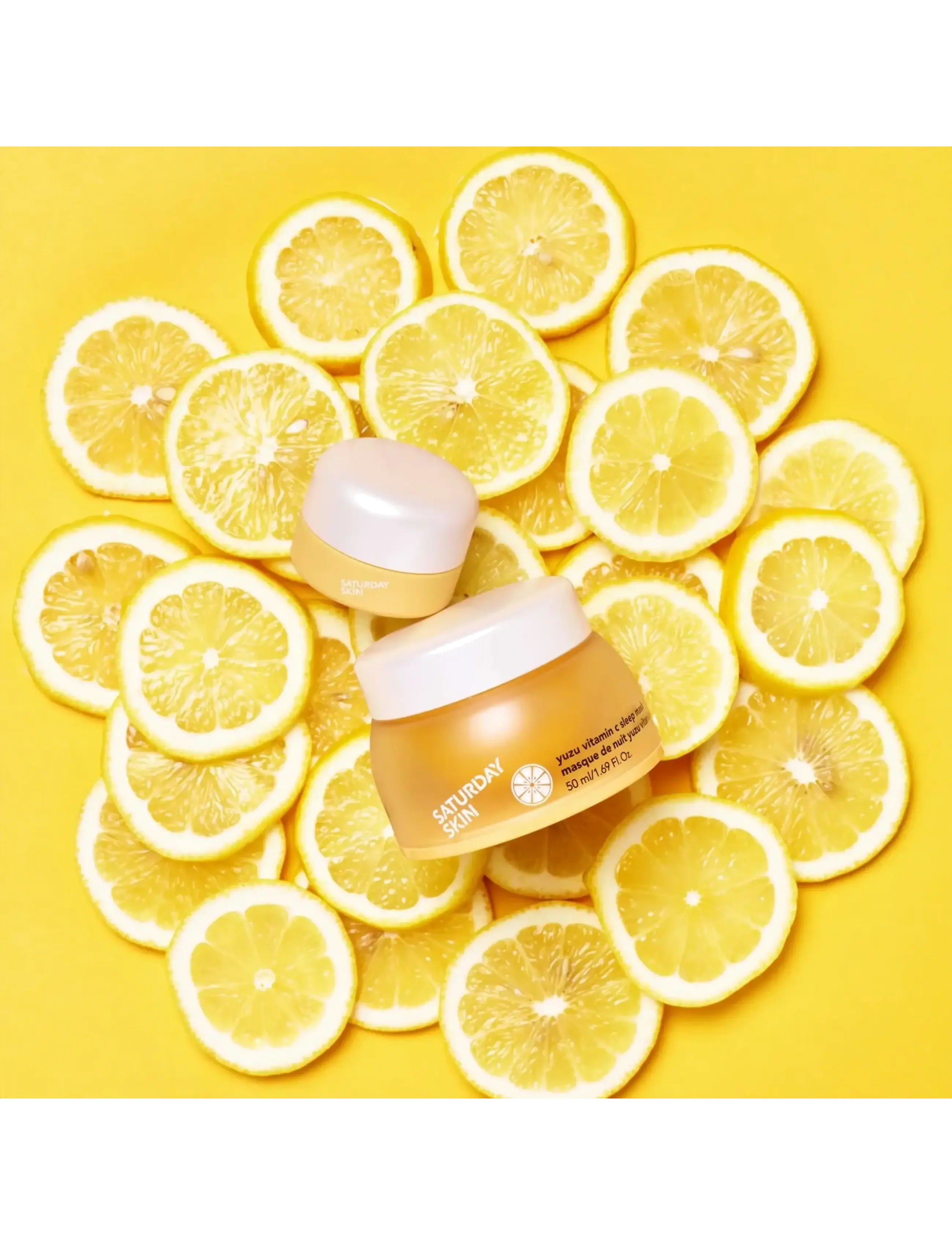 Saturday Skin - Yuzu Vitamin C Sleep Mask 50ml - natmasker - no color - 2
