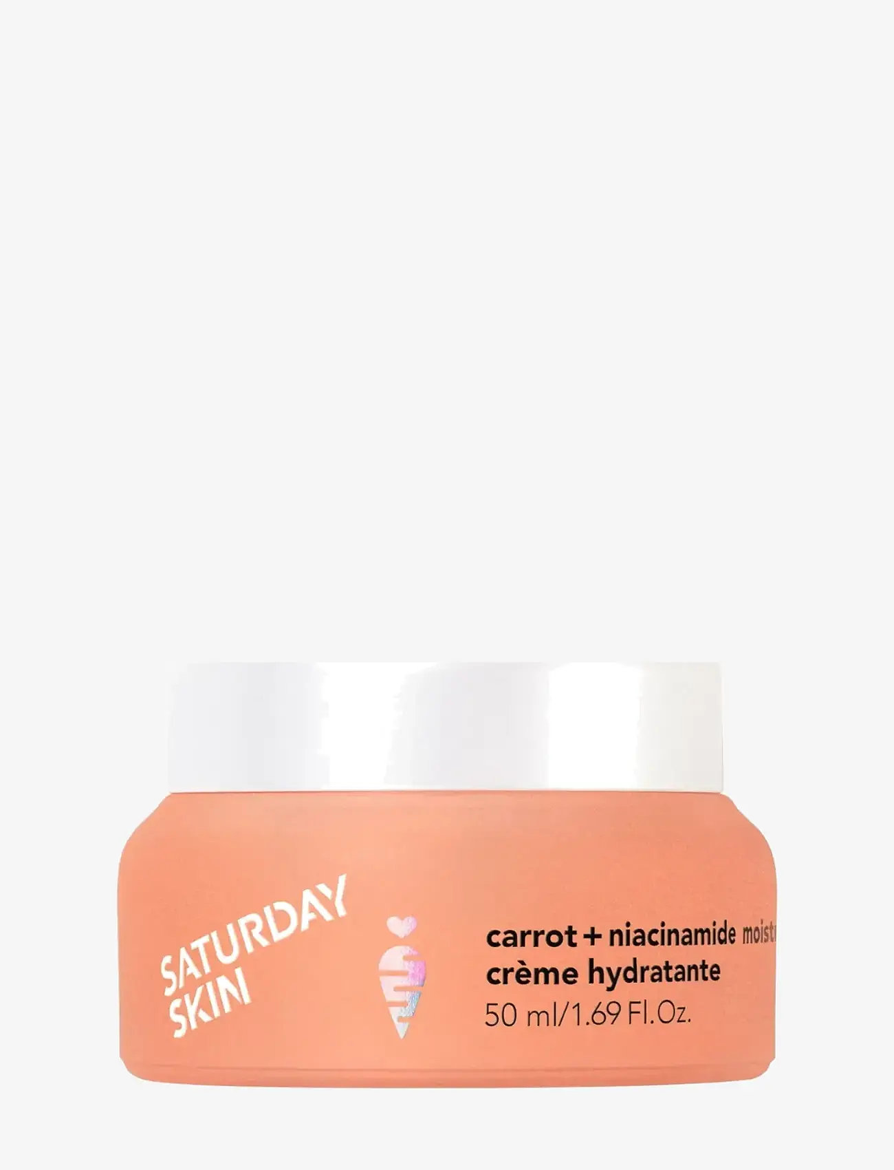Saturday Skin - Carrot + Niacinamide Moisturizing Cream 50ml - dagcremer - no color - 0